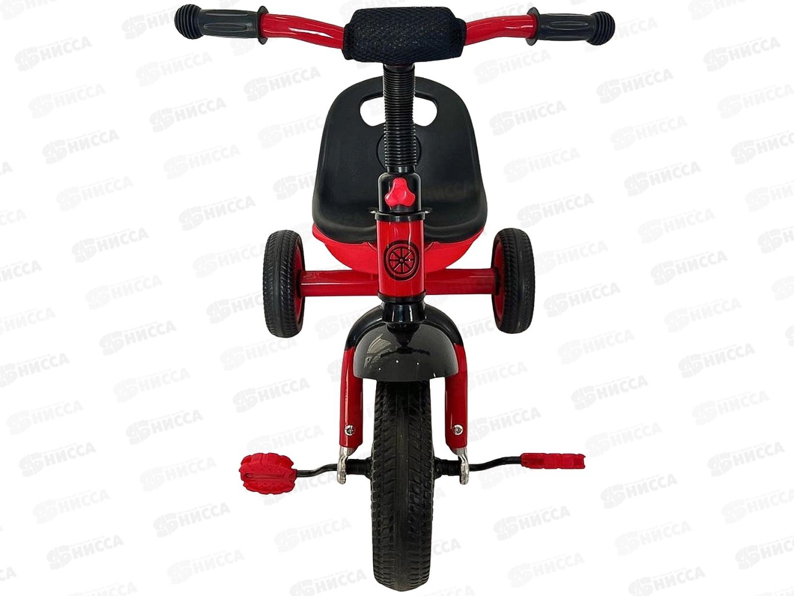 Велосипед трехколесный МЕТЕОР, красный, ВЛ-2657