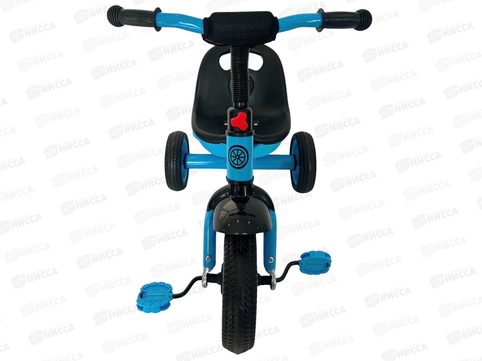 Велосипед трехколесный МЕТЕОР, синий, ВЛ-2654