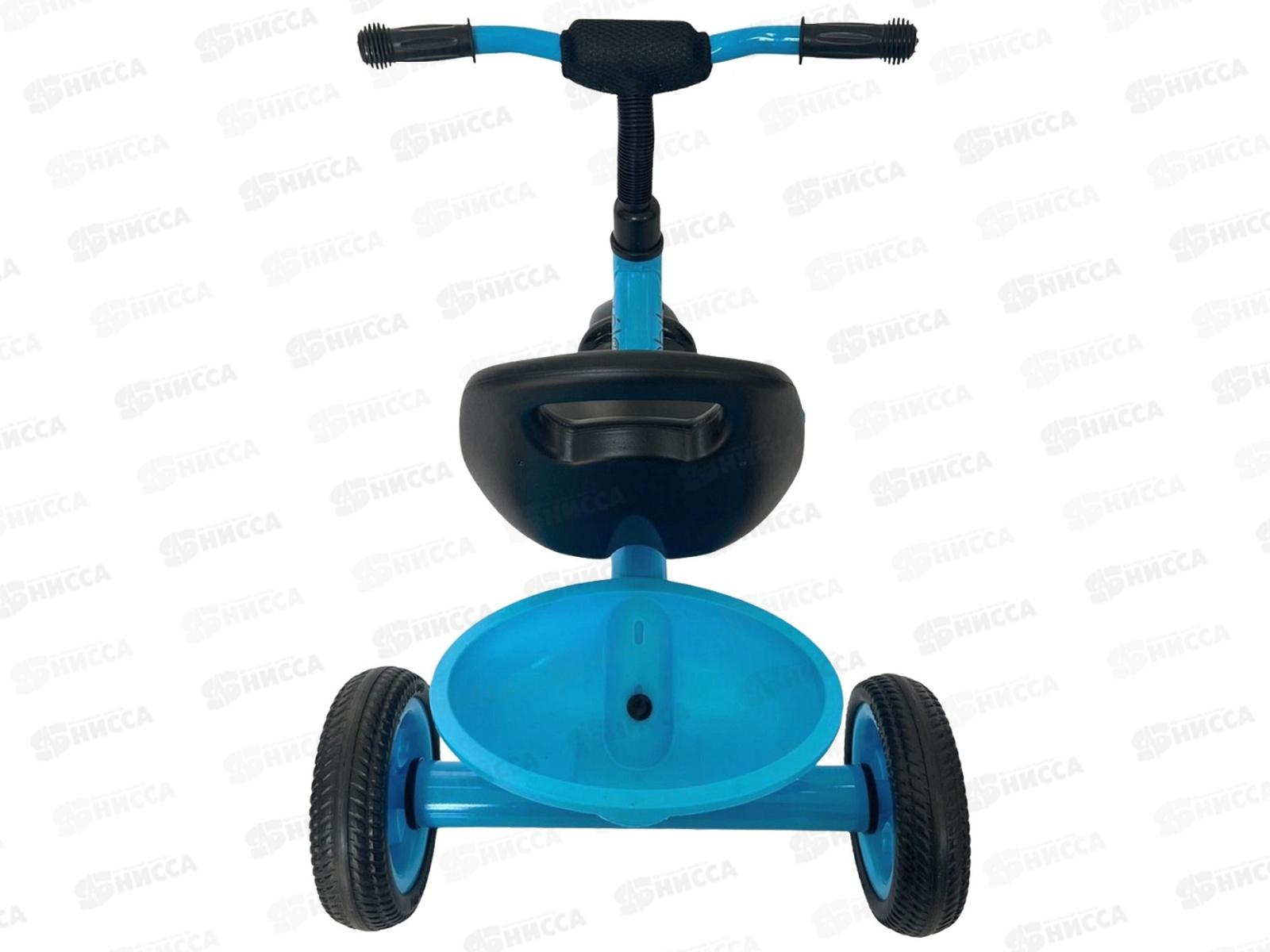 Велосипед трехколесный МЕТЕОР, синий, ВЛ-2654