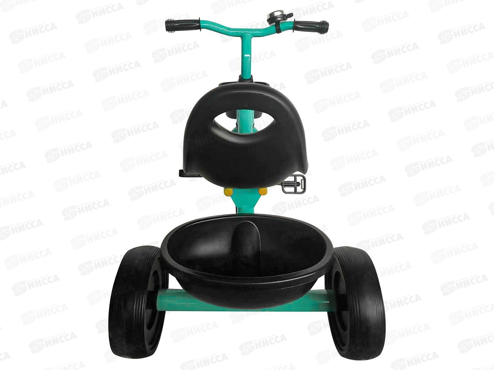 Велосипед трехколесный ЮПИТЕР, бирюзовый, ВЛ-2578