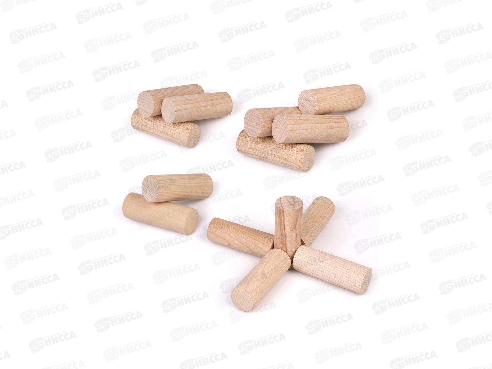 Городки детские ТМ &quotX-Match&quot (биты 2шт, рюхи 12шт) 77777НИ, 330191