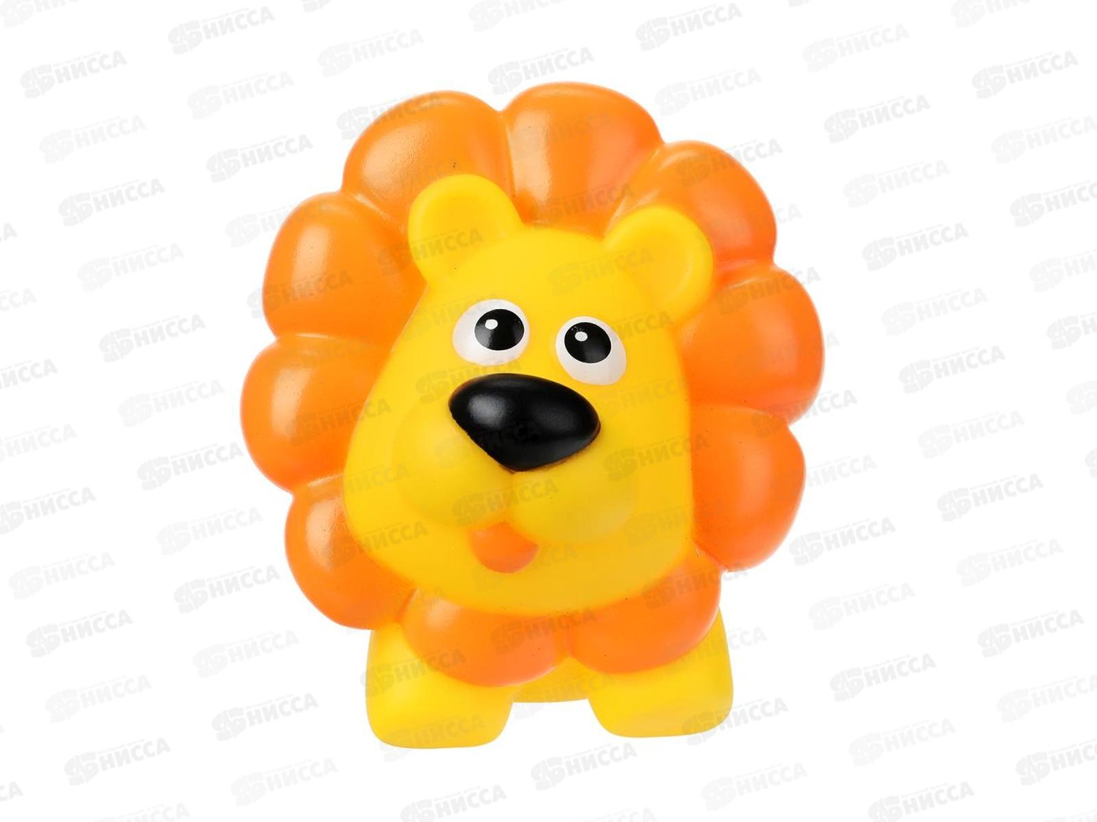 Игрушка пластизоль для ванны Лев, YF-LEO в сетке