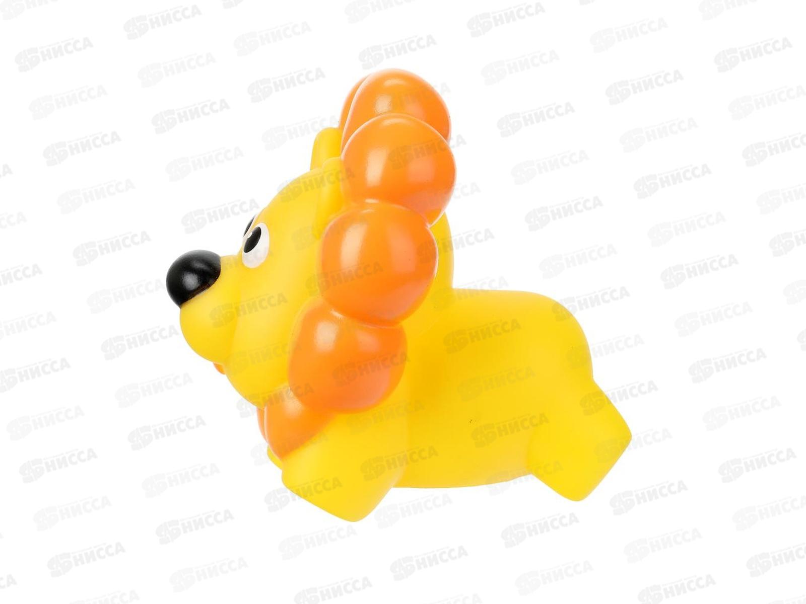 Игрушка пластизоль для ванны Лев, YF-LEO в сетке