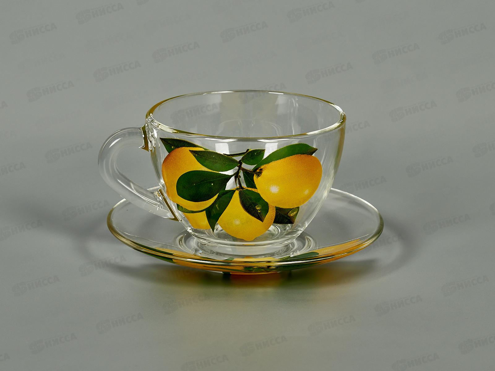 Чайная пара 337-Д Лимоны