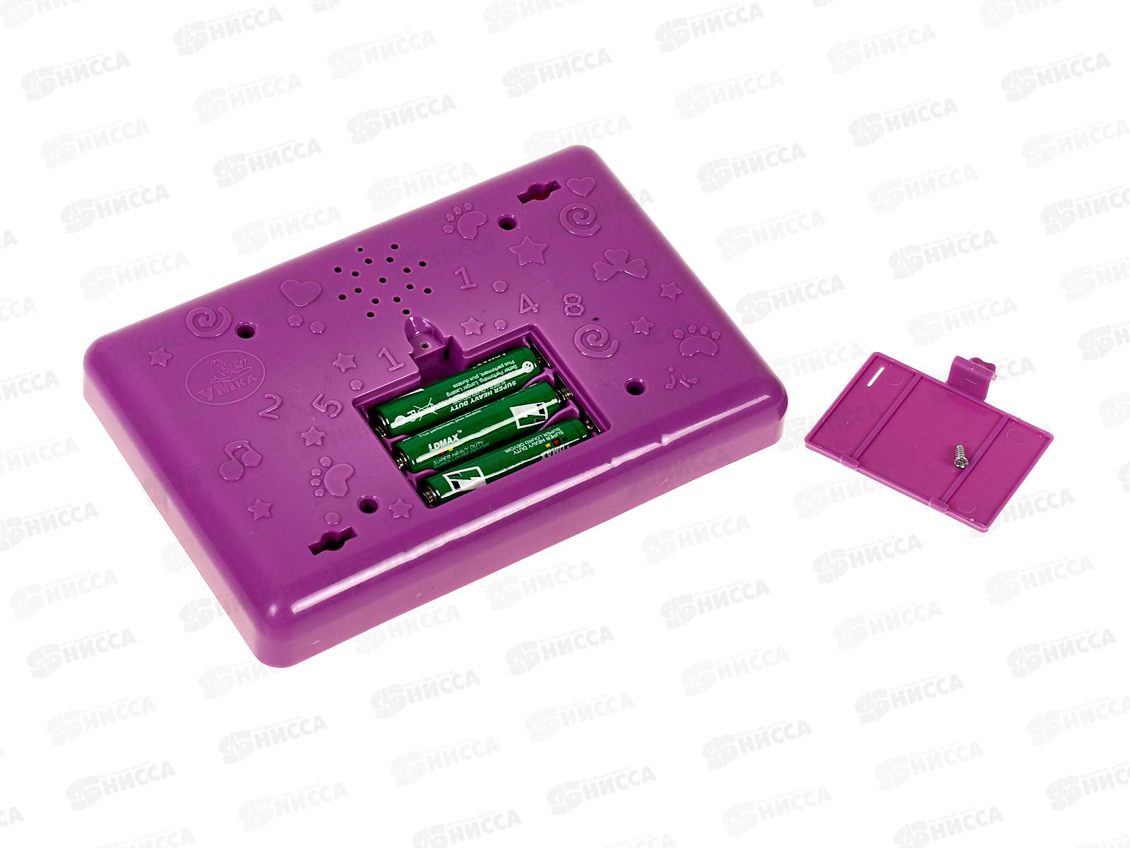 Обуч. мини-планшет &quotУмка&quot Маша и Медведь, НТ1505-R3, 60 стихов, песен, звуков