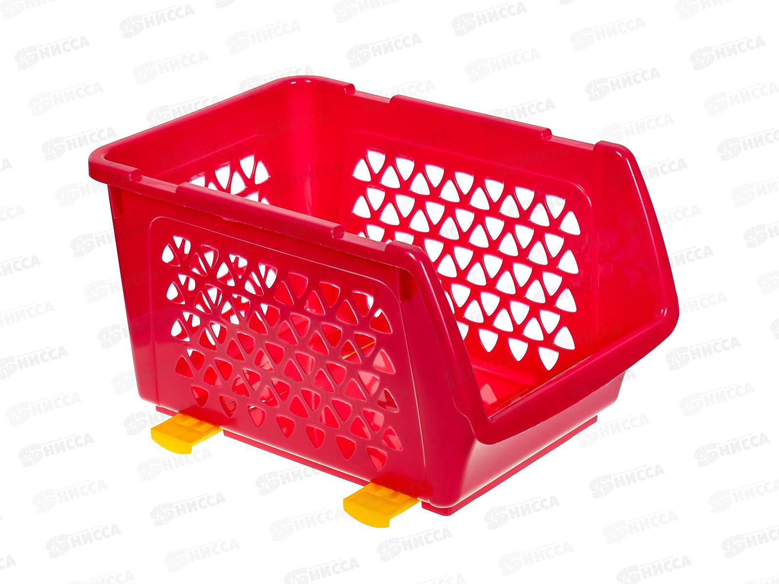 Ящик д/овощей 10л Фуксия ИНТ*11