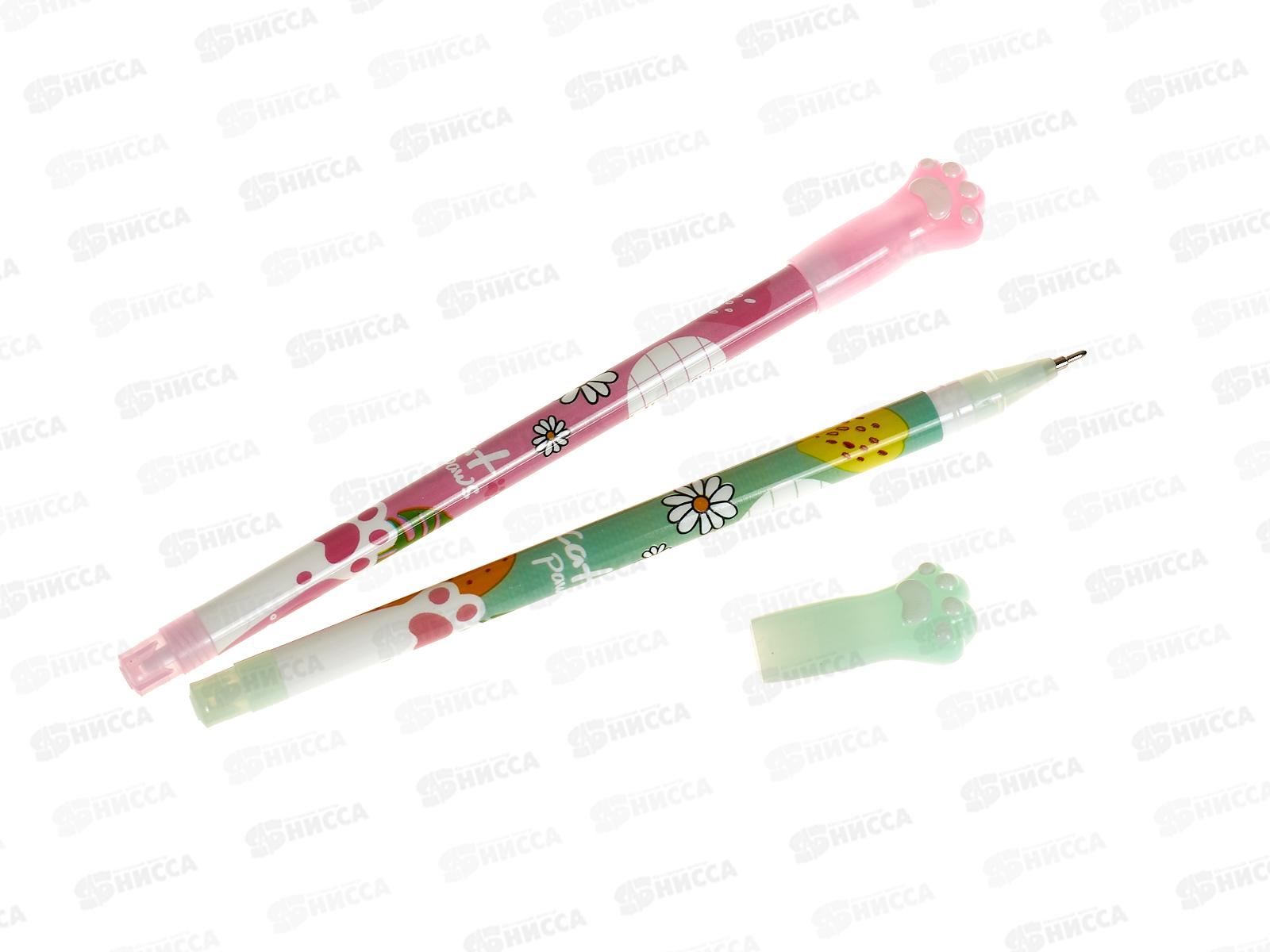 Ручки мас. MAZARI Лапки 10цв., игла 0.7, пр.корп., M-15573-10 *10/60