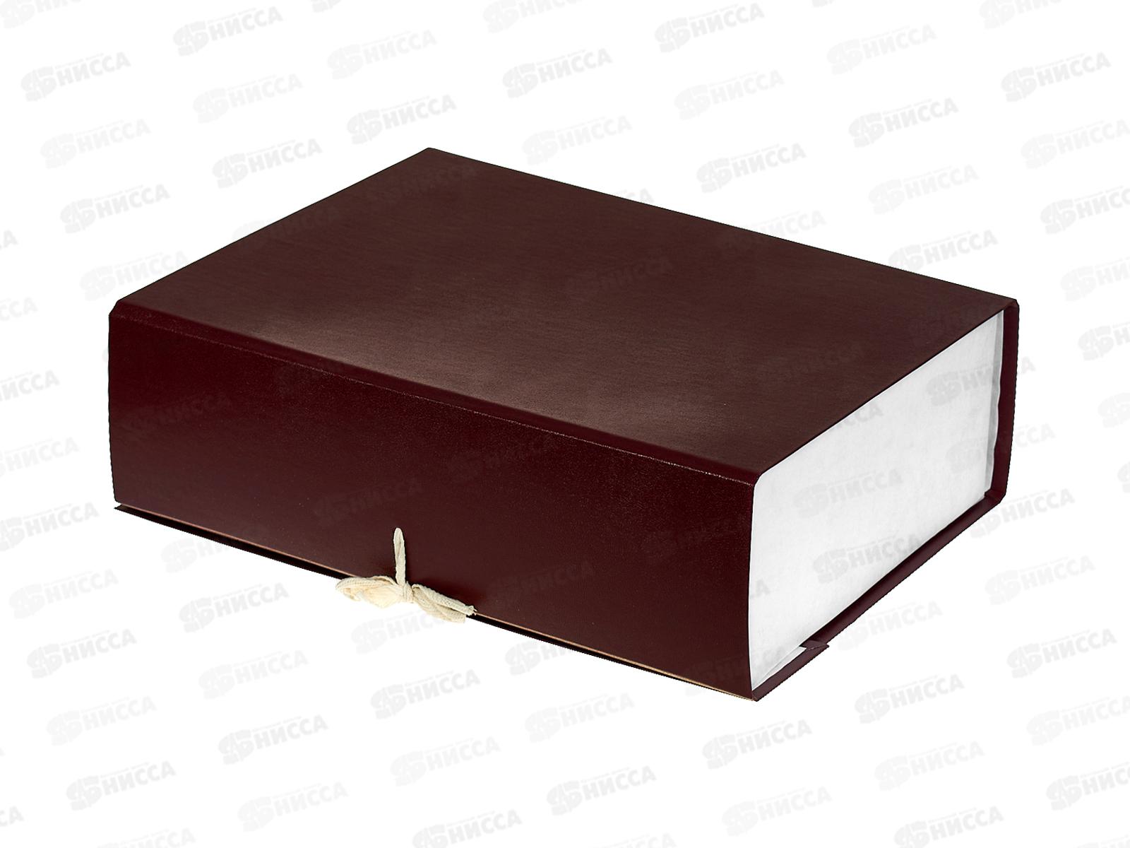 Папка арх.  10см с зав. ПГС бордовая *8