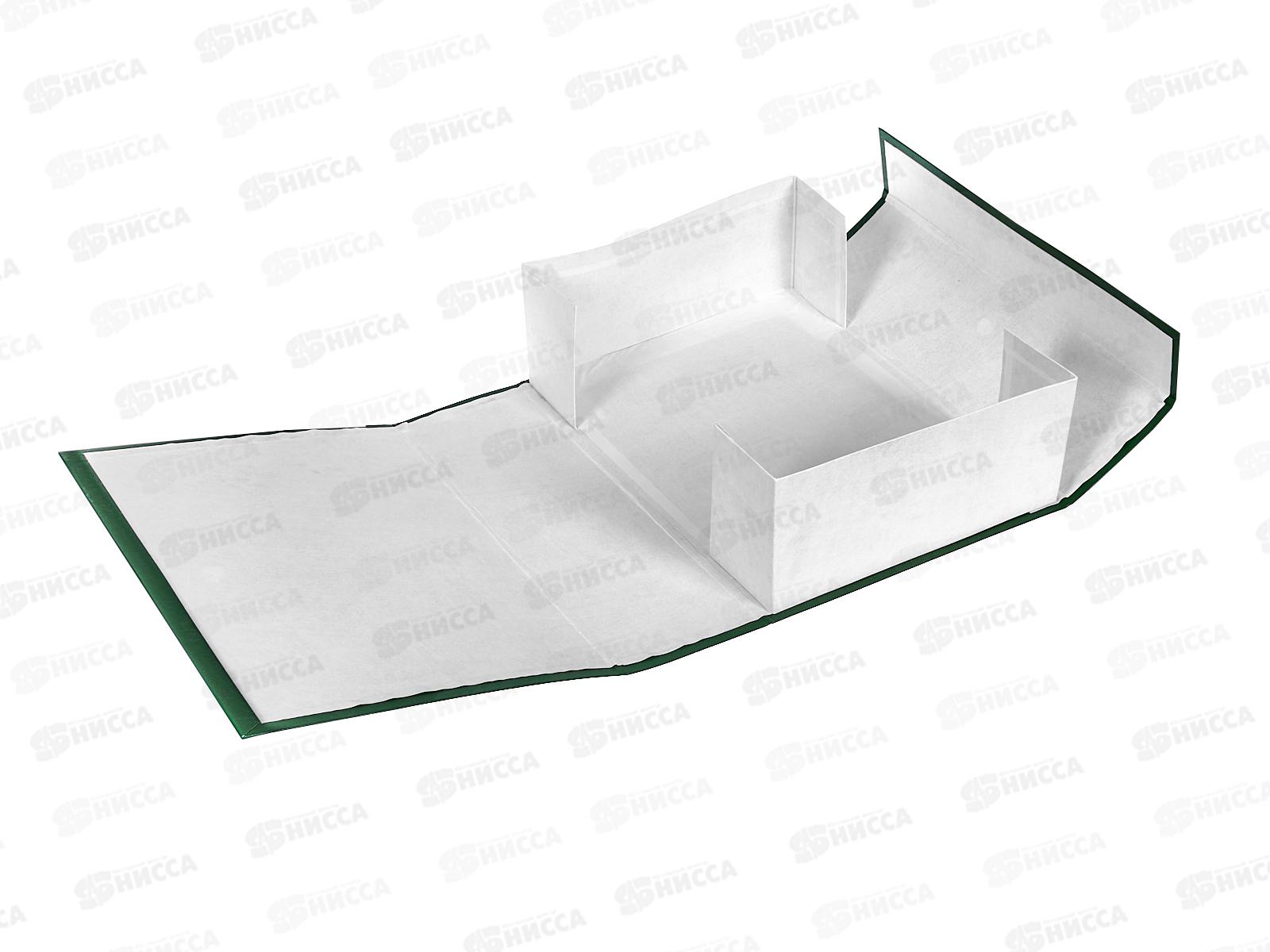 Папка арх.  10см с зав. ПГС зеленая *8