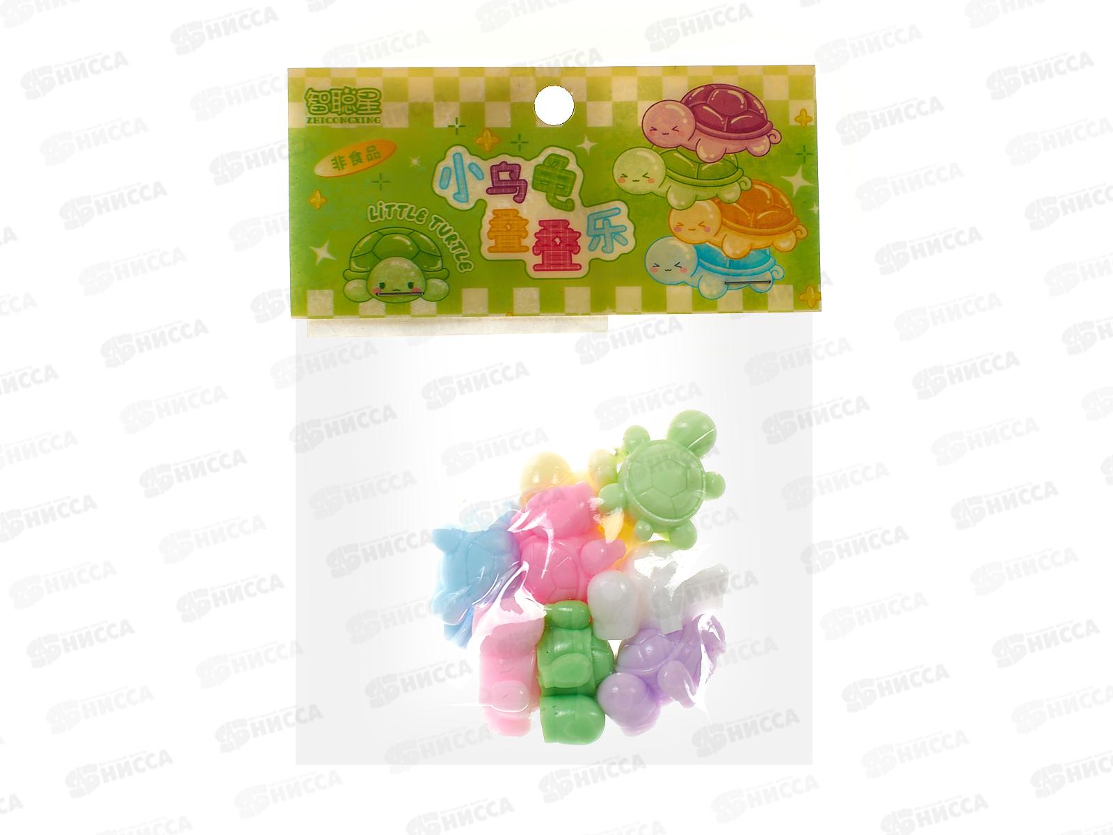 Антистресс-Сквиш №19-37 &quotНабор Черепашек мини-8шт&quot 3см пакет  *12