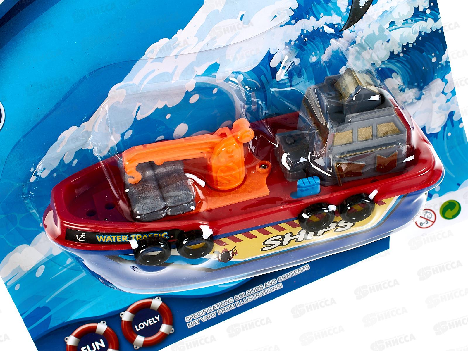 Корабль №482-1 на батарейках, блистер 26*7,5*25