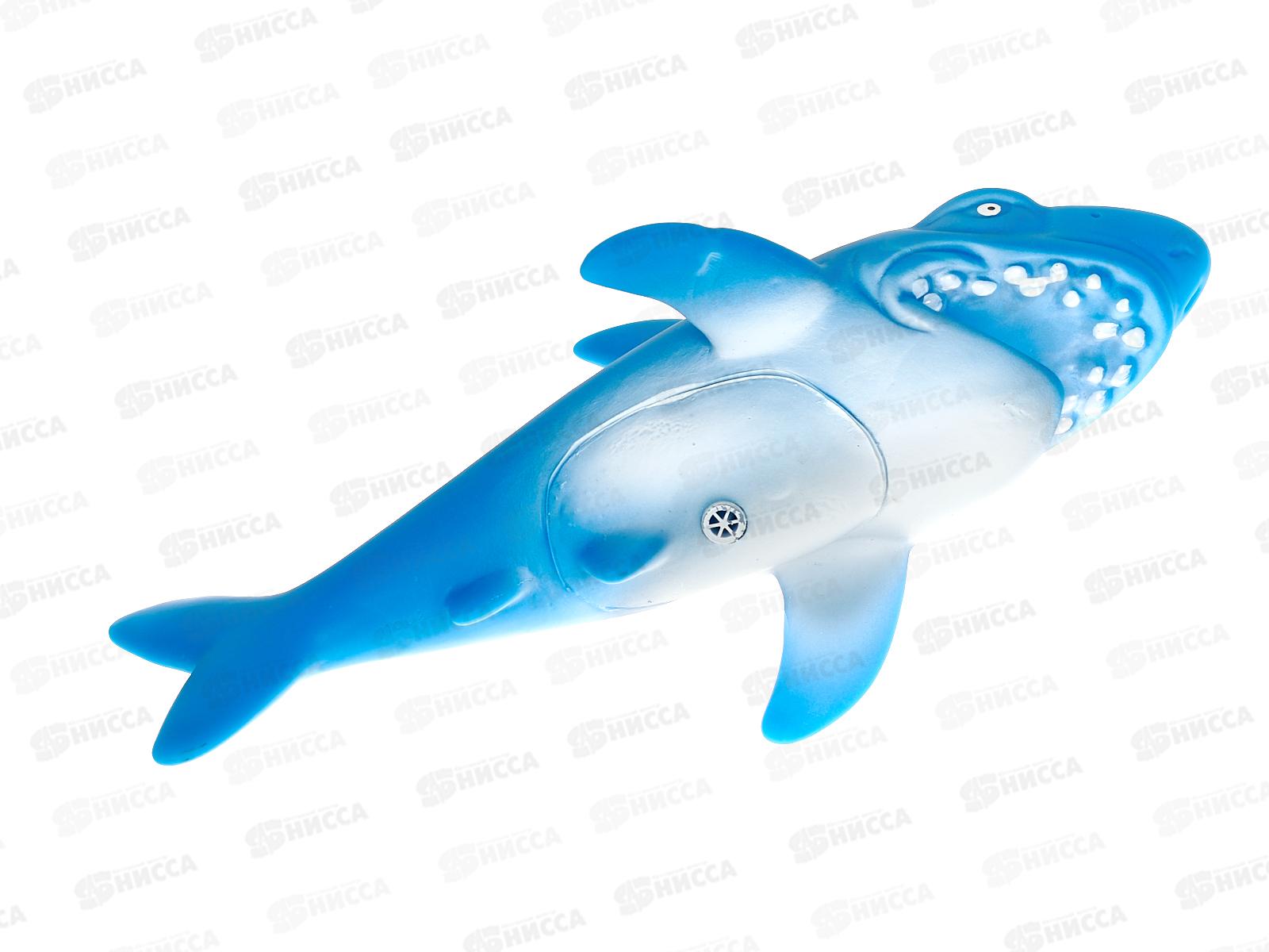 Игрушка №74-25 Акула с пищалкой, сетка