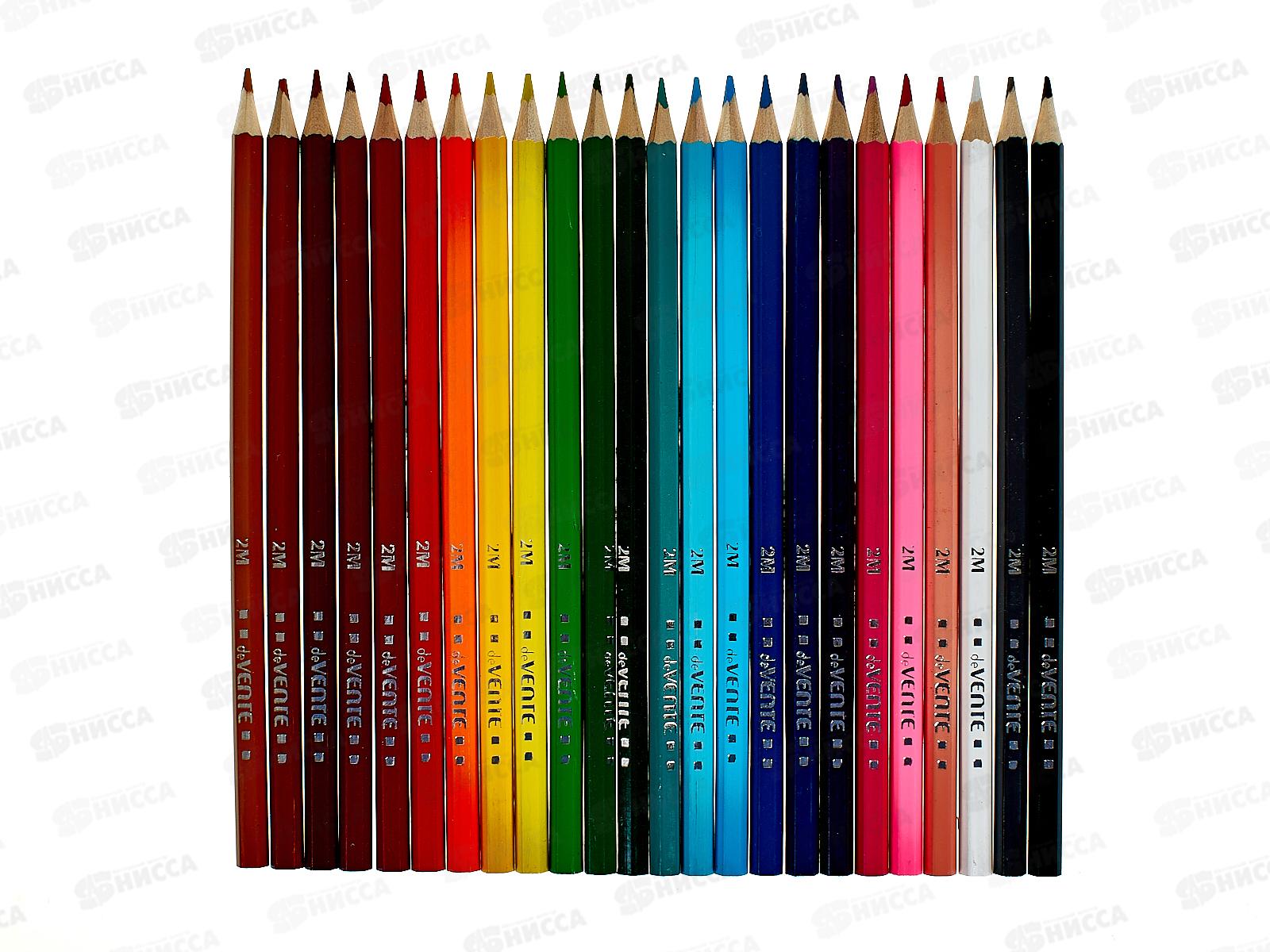 Карандаши 24цв deVente Yummy Panda, шестигр. к/у  5024536 *6/120