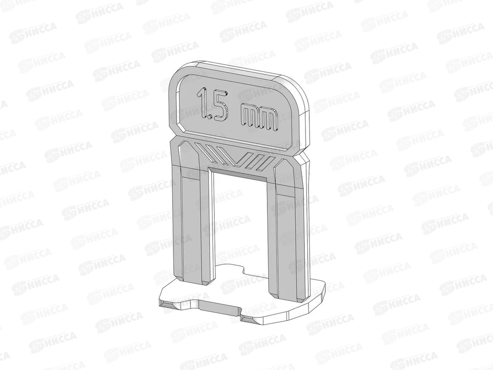 Зажимы-ворота СВП шов 1,5мм толщина плитки 5-16мм 50шт