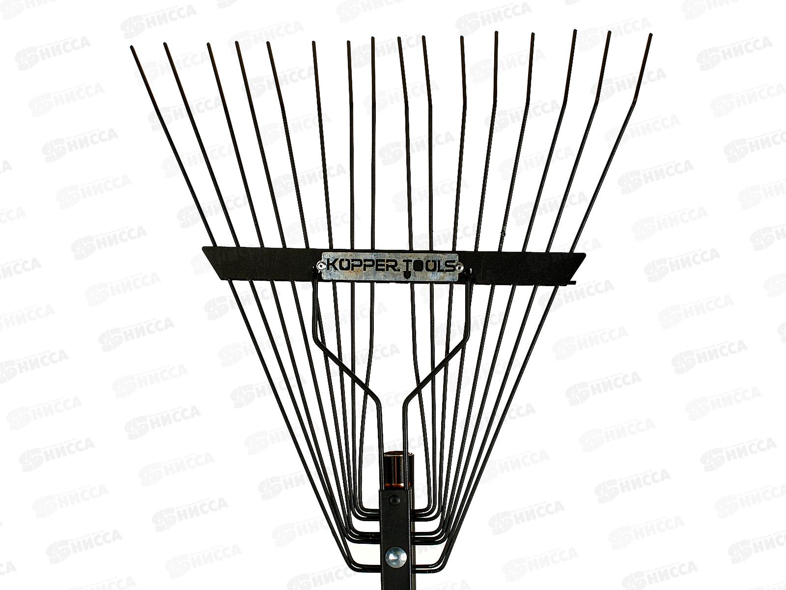 Грабли 16-зубые веерные металлические 1677 K.T.