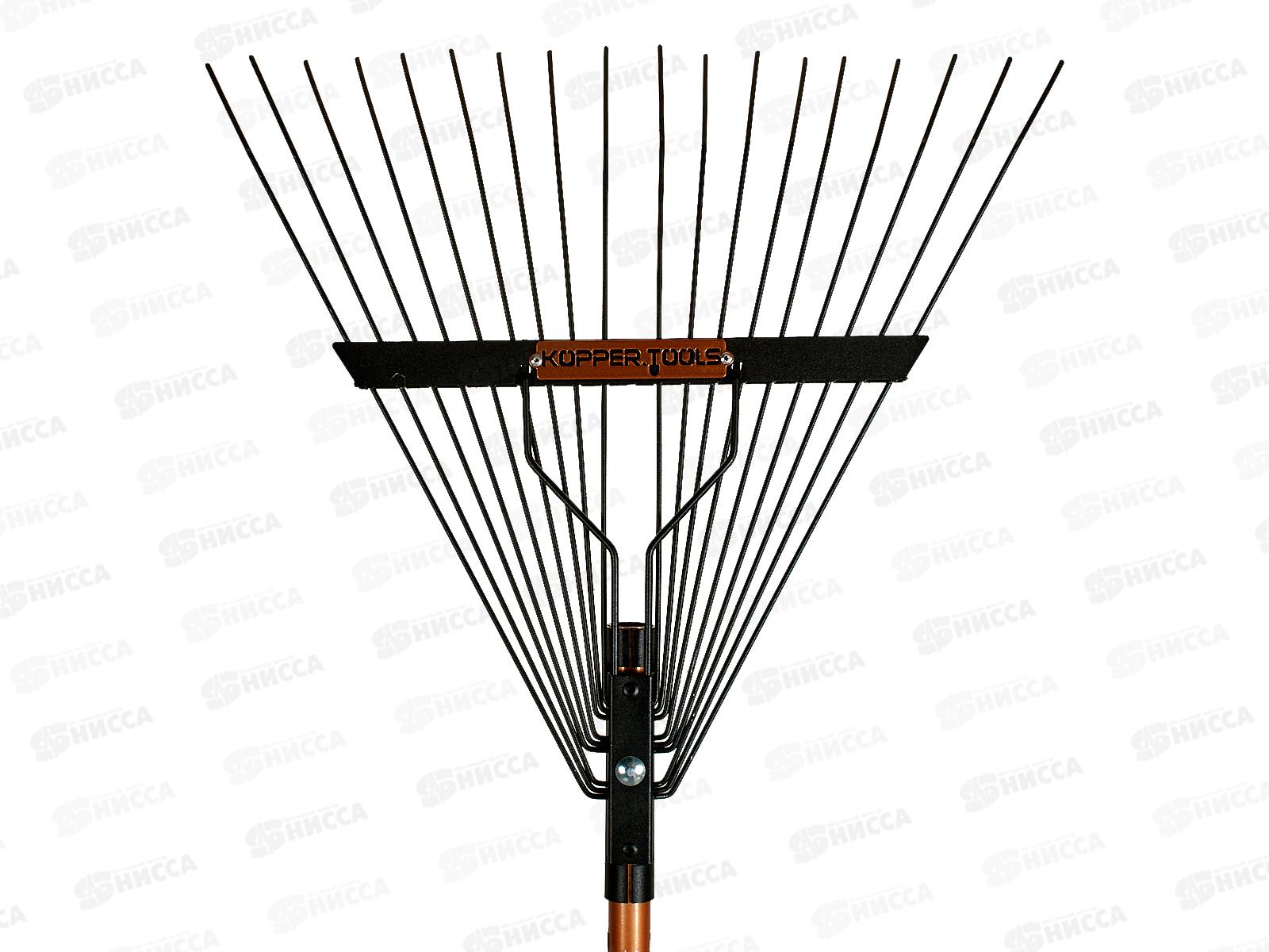 Грабли 18-зубые веерные металлические 1652 K.T.