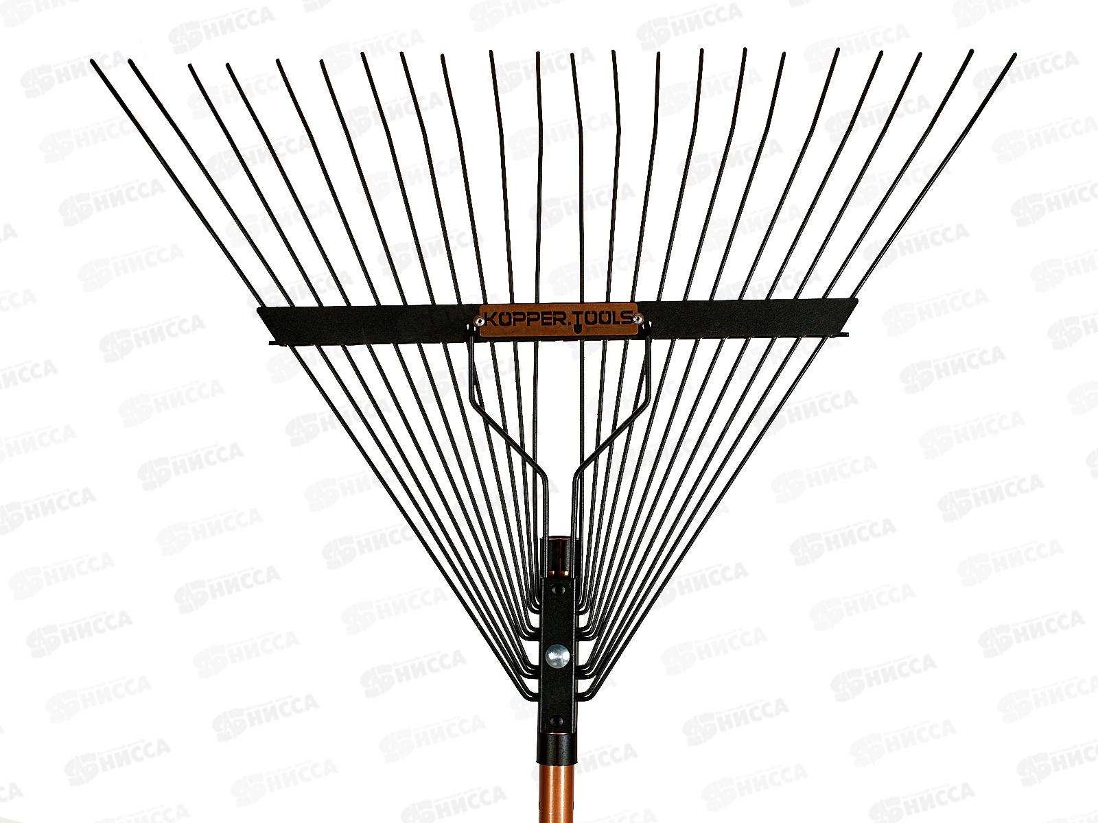 Грабли 22-зубые веерные металлические 1653 K.T.