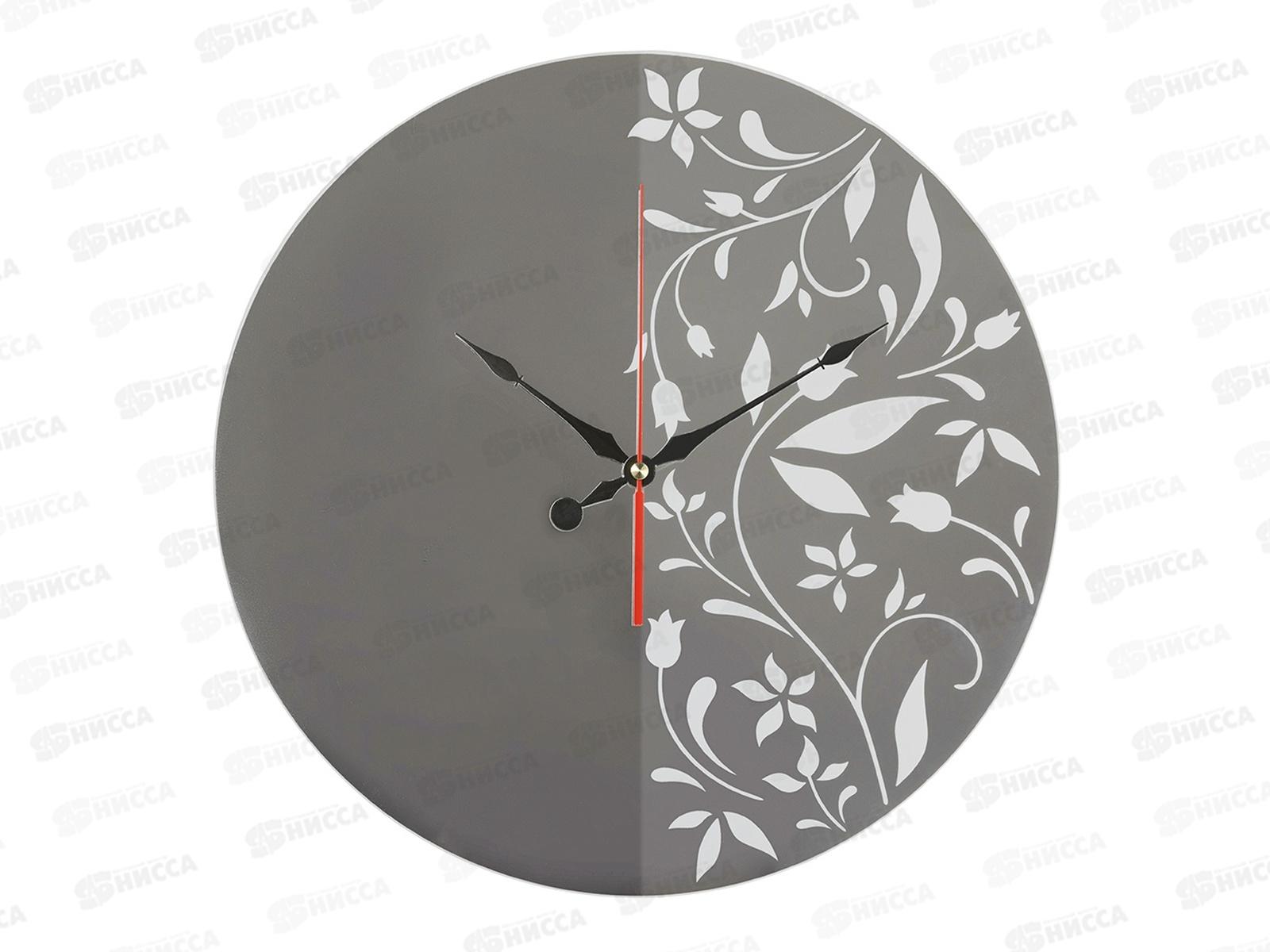 Часы настенные &quot21 Век&quot 4042-002 Цветы Рубин