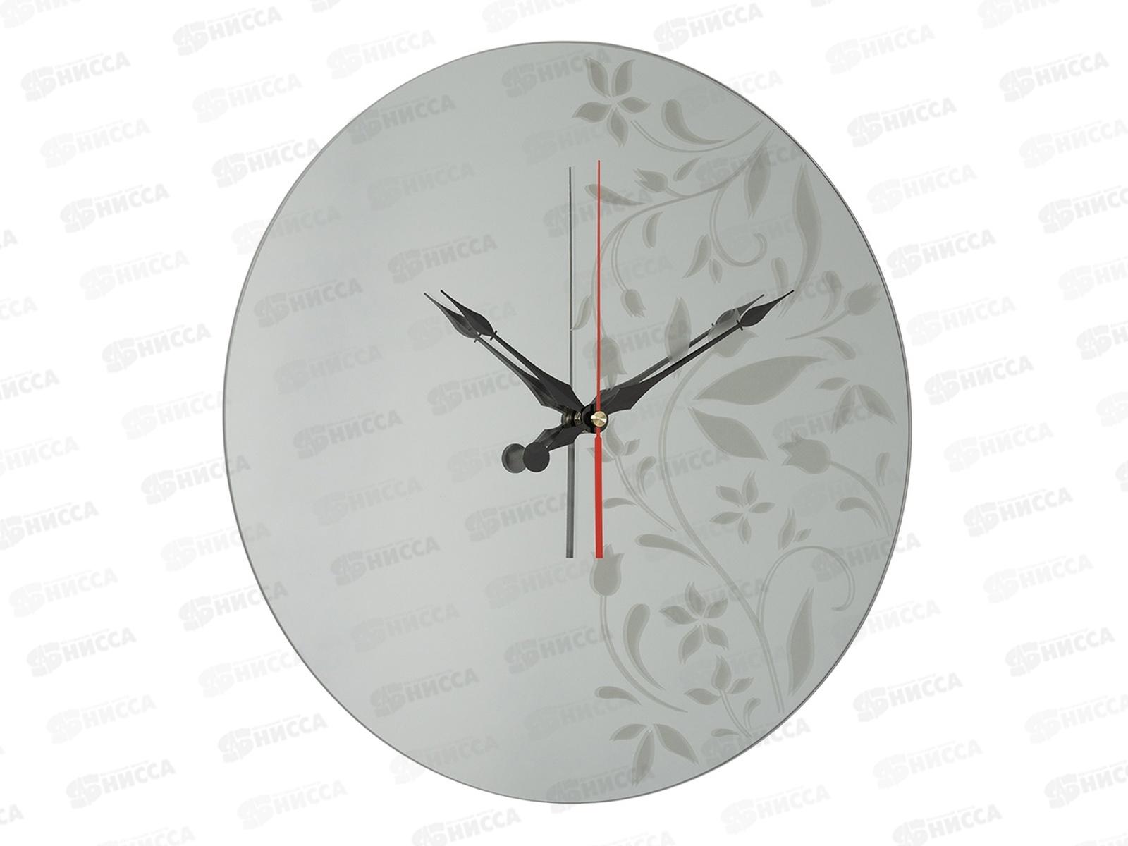 Часы настенные &quot21 Век&quot 4042-002 Цветы Рубин