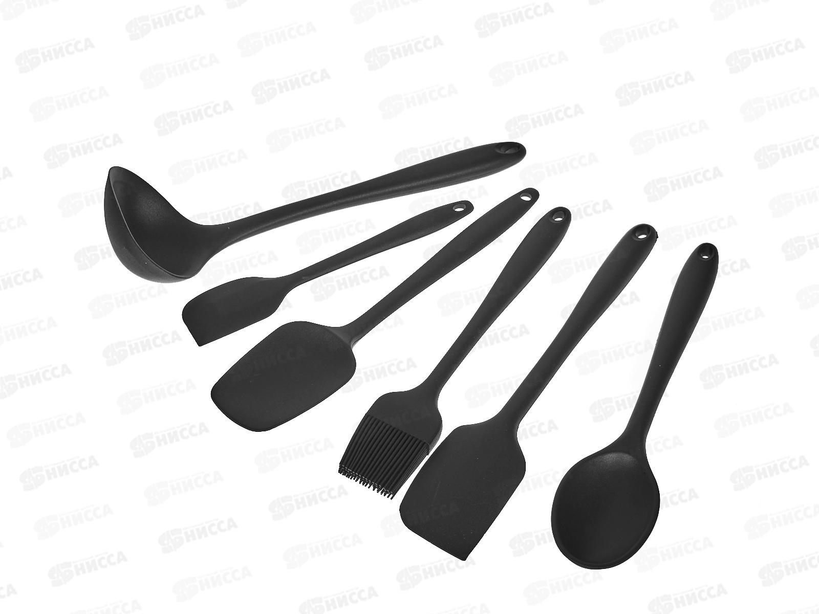 Набор кухонных принадлежностей 7416 1/6 силикон армированный