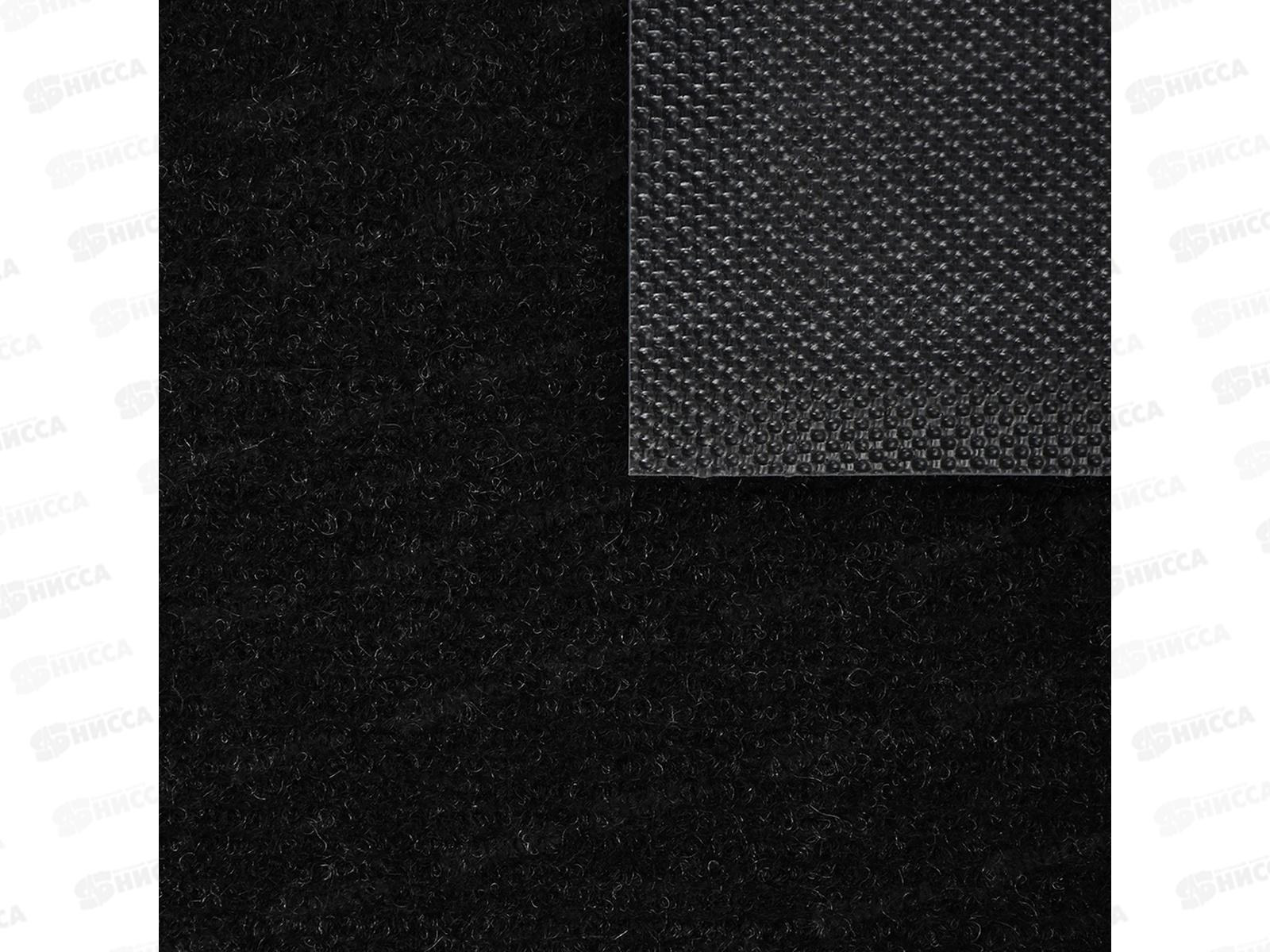 Коврик влаговпитывающий ребристый &quotTrip&quot 120*150см&quotVORTEX&quot чер. 24202