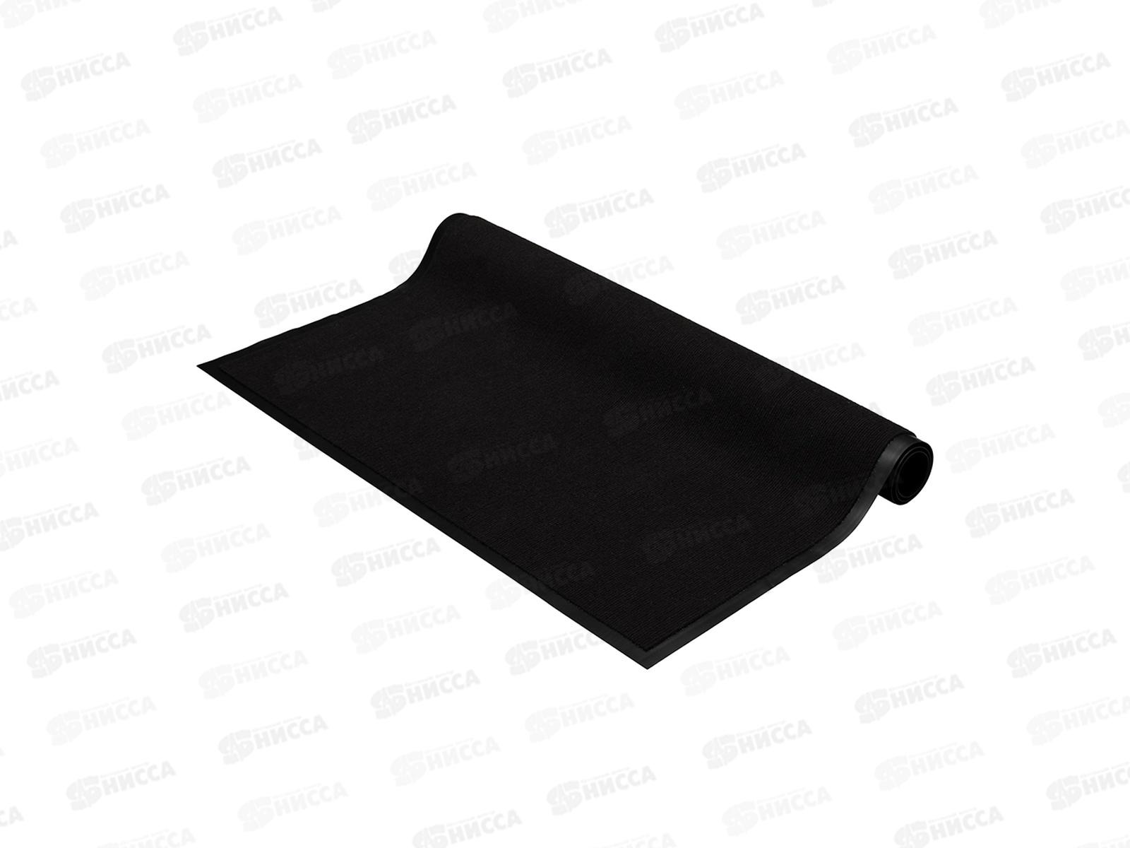 Коврик влаговпитывающий ребристый &quotTrip&quot 120*150см&quotVORTEX&quot чер. 24202