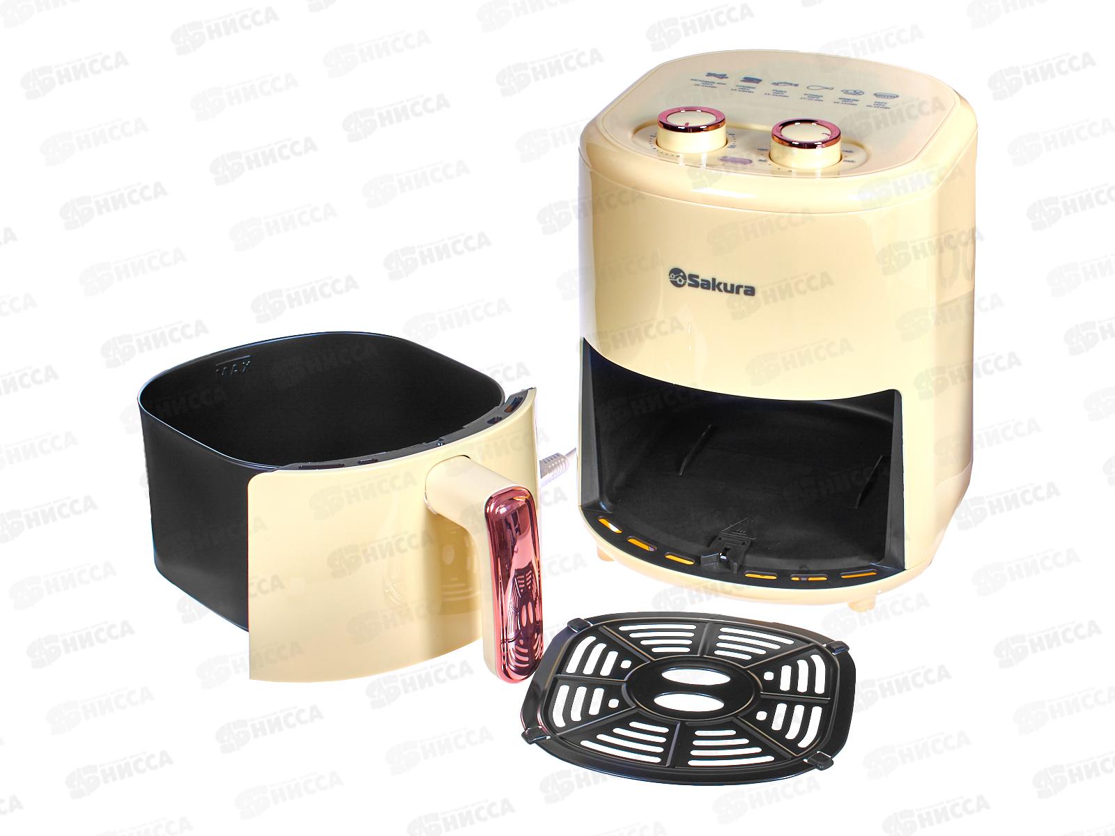 Аэрогриль SA-7677W 4л 30мин таймер