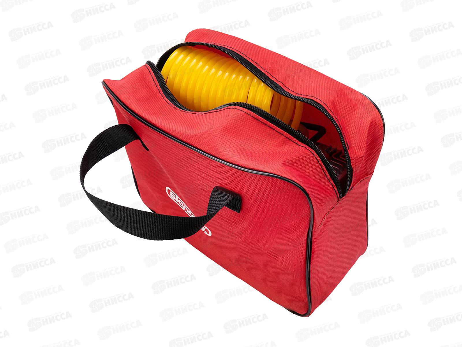 Компрессор авто мет. 60 л/мин 2х порш с крокод Союз 10АТМ в кейсе