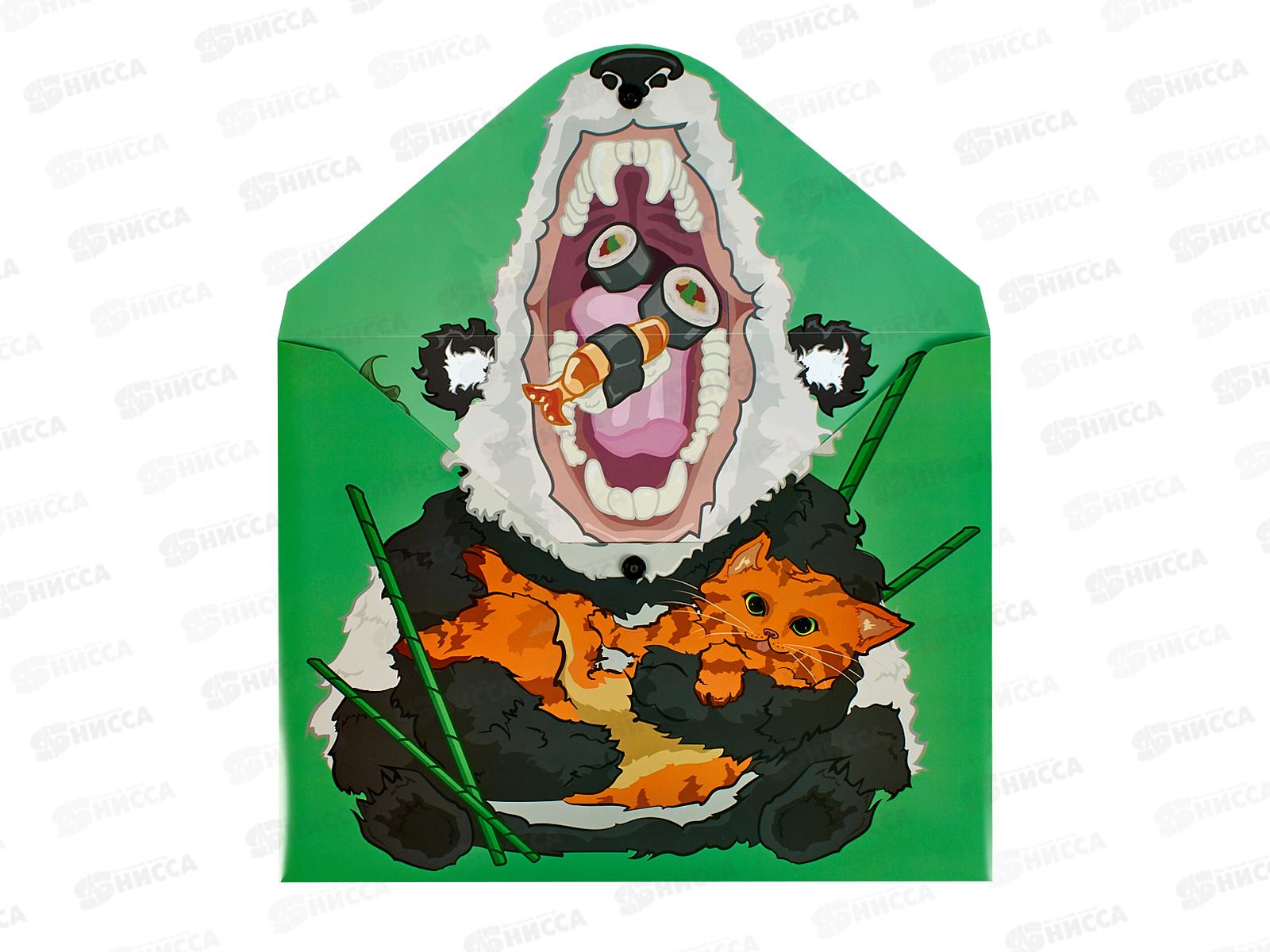 Папка с кноп. Centrum А4 Панда, 76800 *20