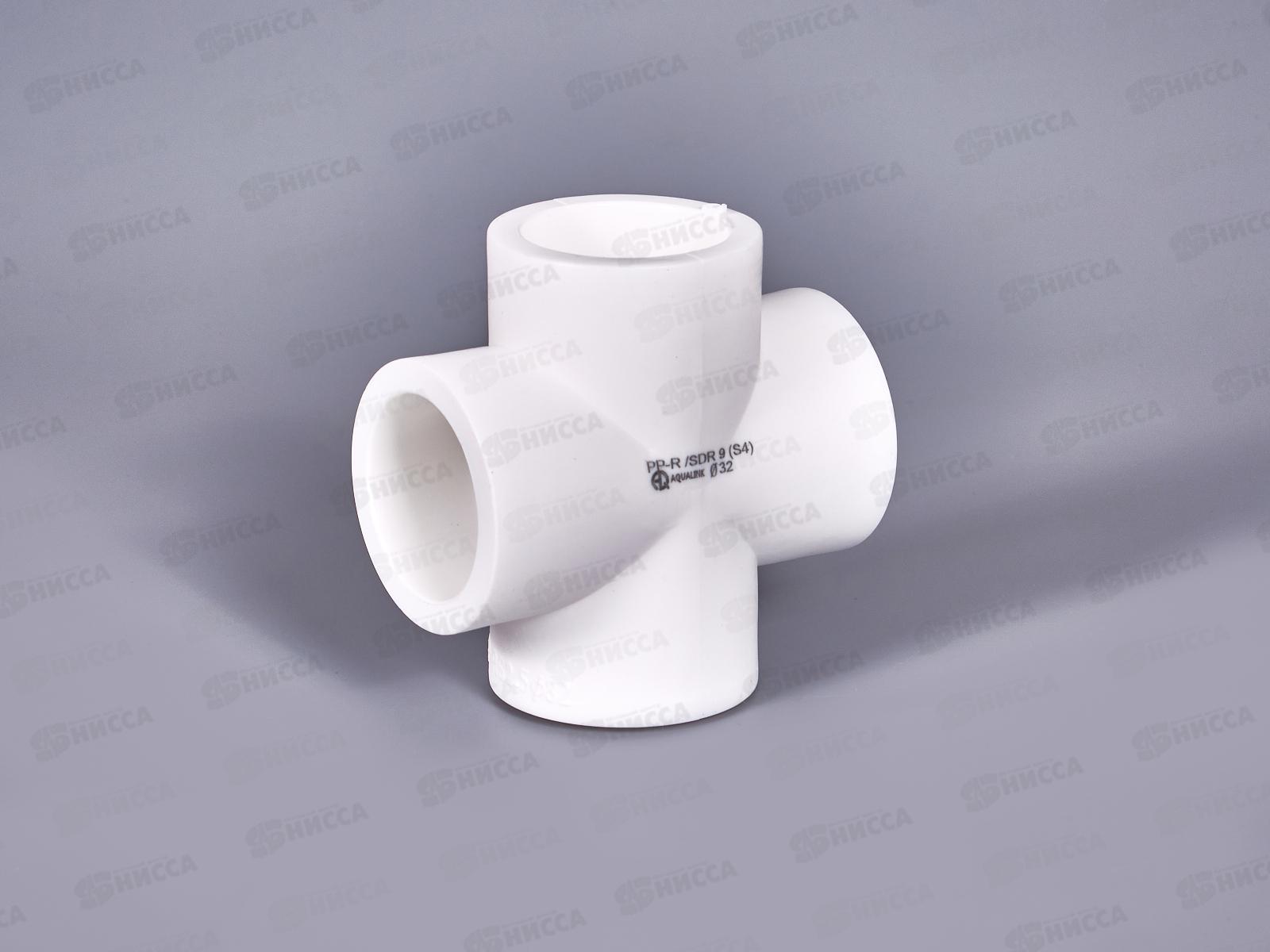 Крестовина PP-R DN32    03540  Aqualink    *10/80