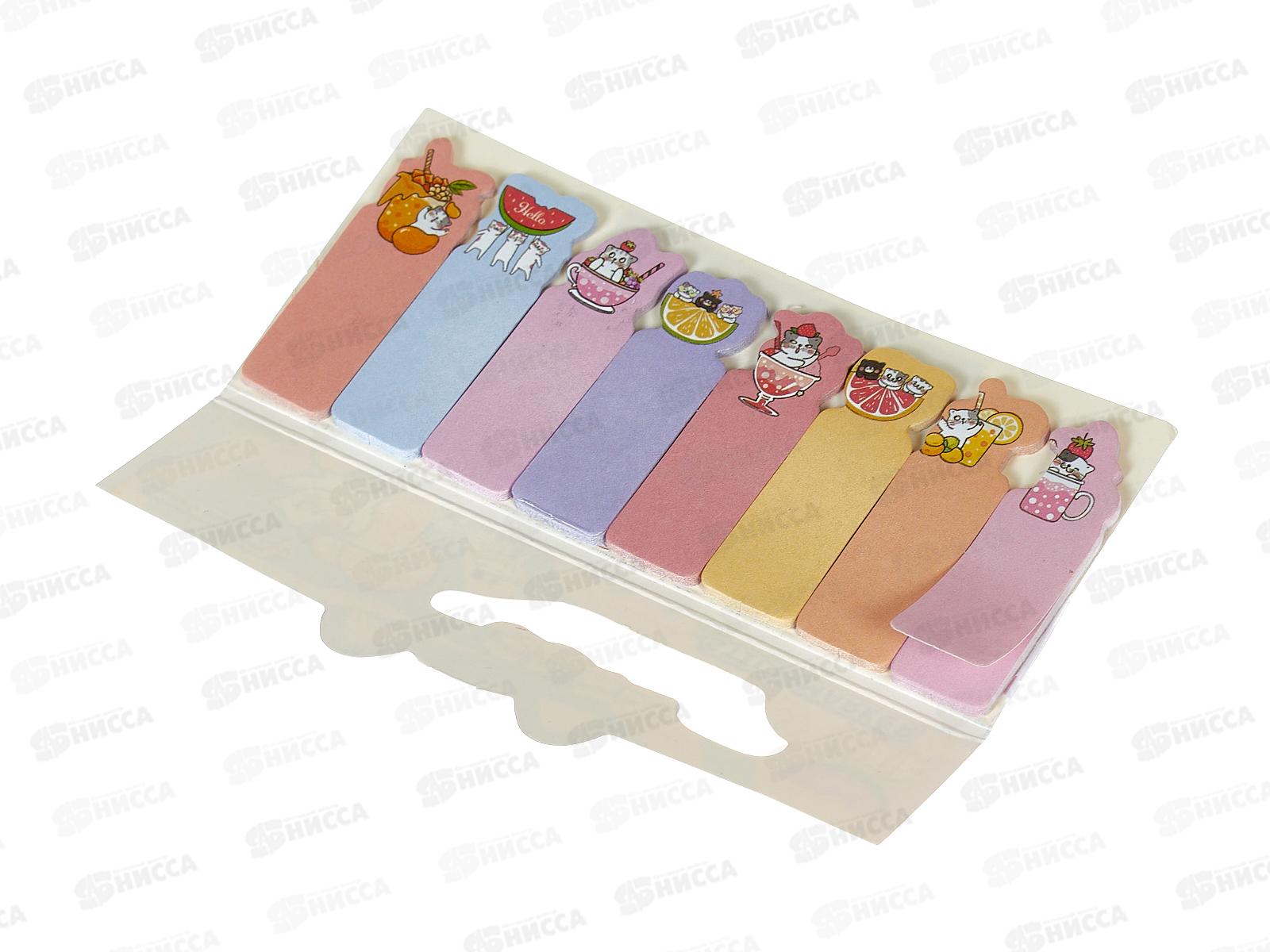 Блок липкий Centrum Котики и сладости 5,5*12,6см 77009 *12