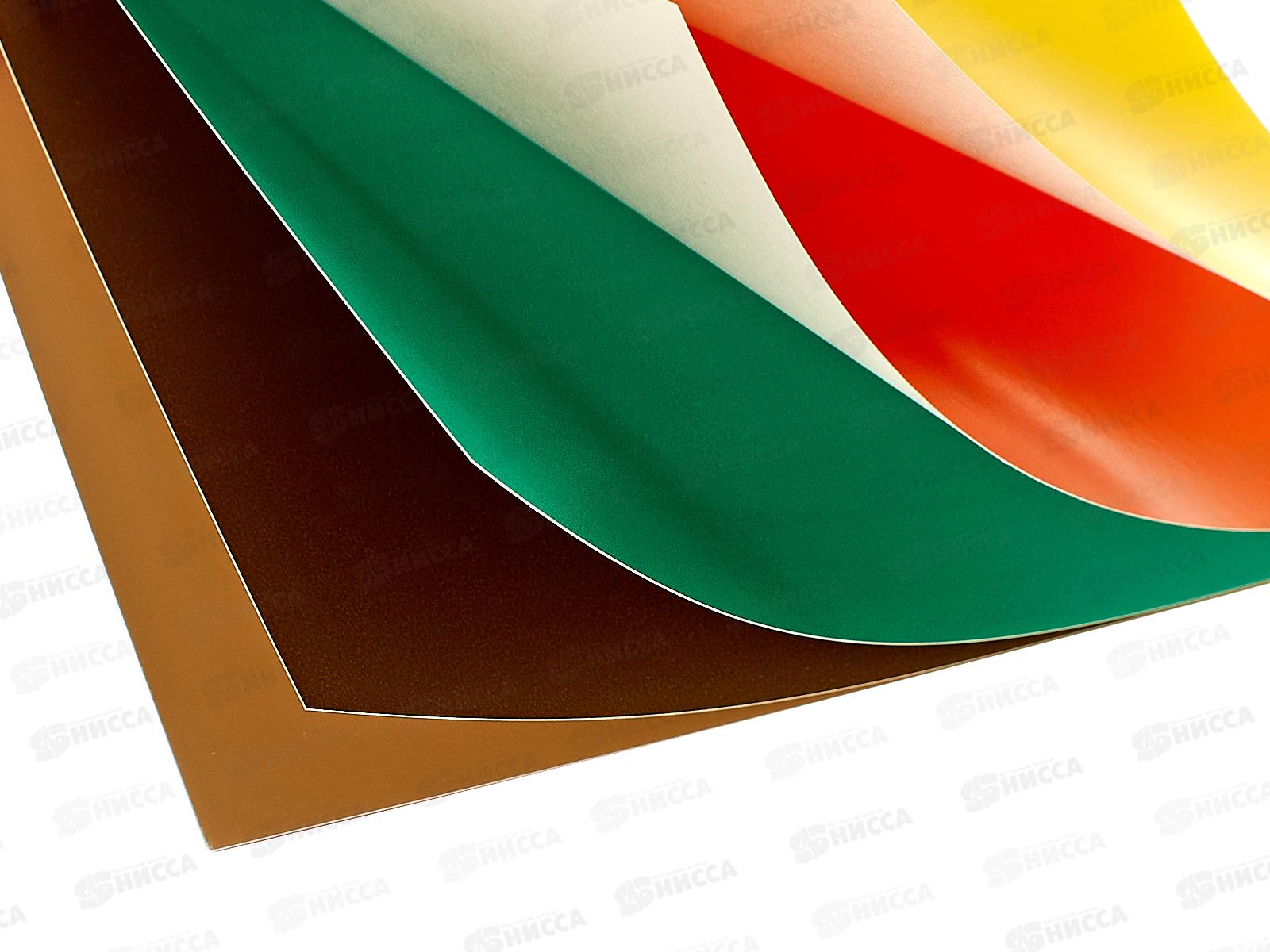 Цветной карт. ФЕН А4 10л 8цв Милашка (+золото/серебро) 69971 *40