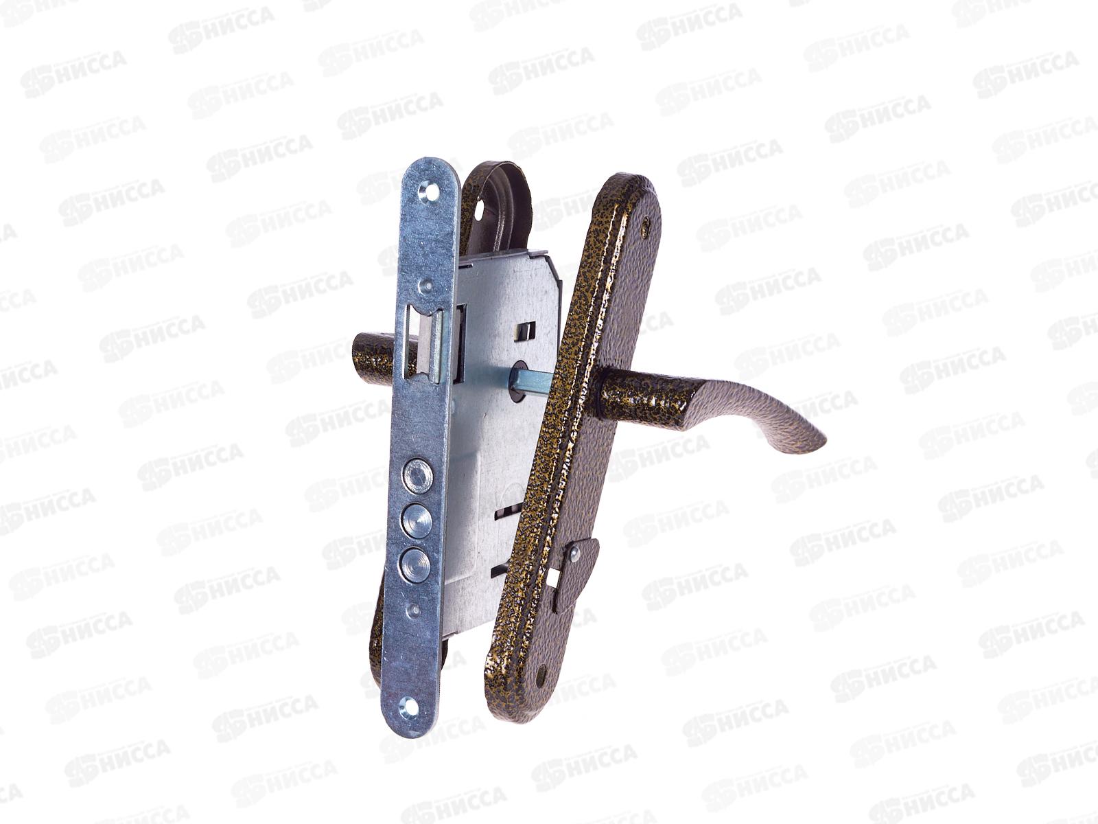 Замок врезной 3В9.1-01 сувальдный бронза Омега 305669