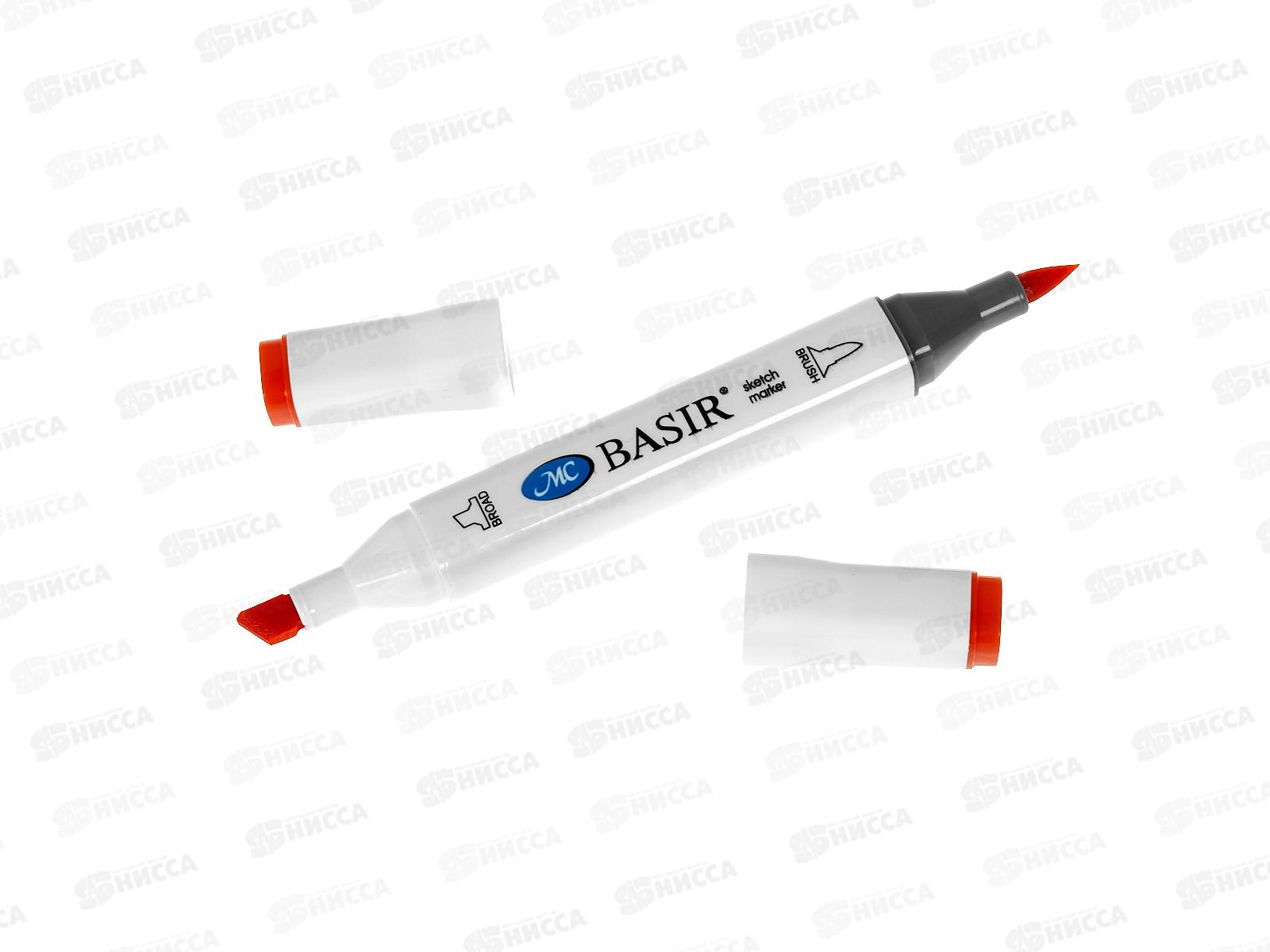 Маркеры Basir д/скетчинга 60цв, кистевидные/клиновидные MC-5600-60 *16