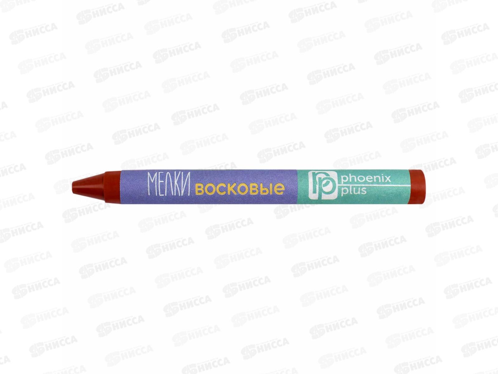 Мелки воск.ФЕН Мишка и Енот 12цв., 69654 *24