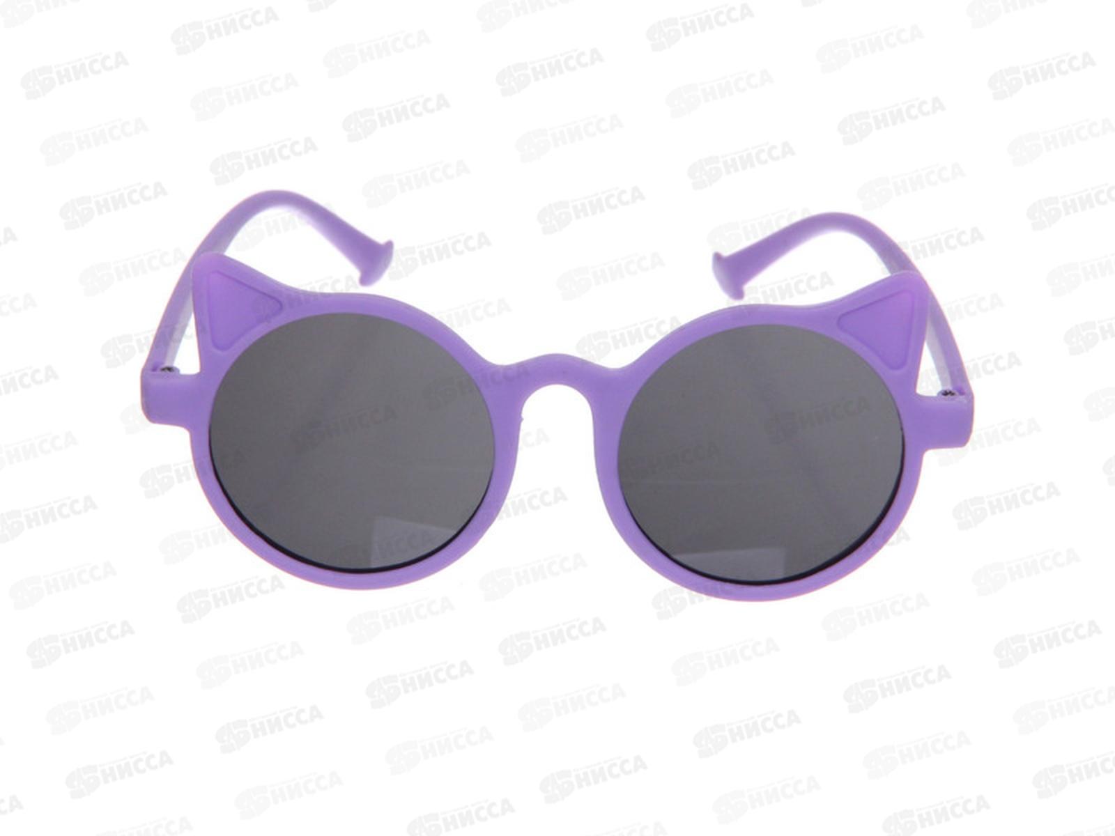 Очки солнцезащитные дет &quotЛетоздесь&quot кошечки микс 743-041