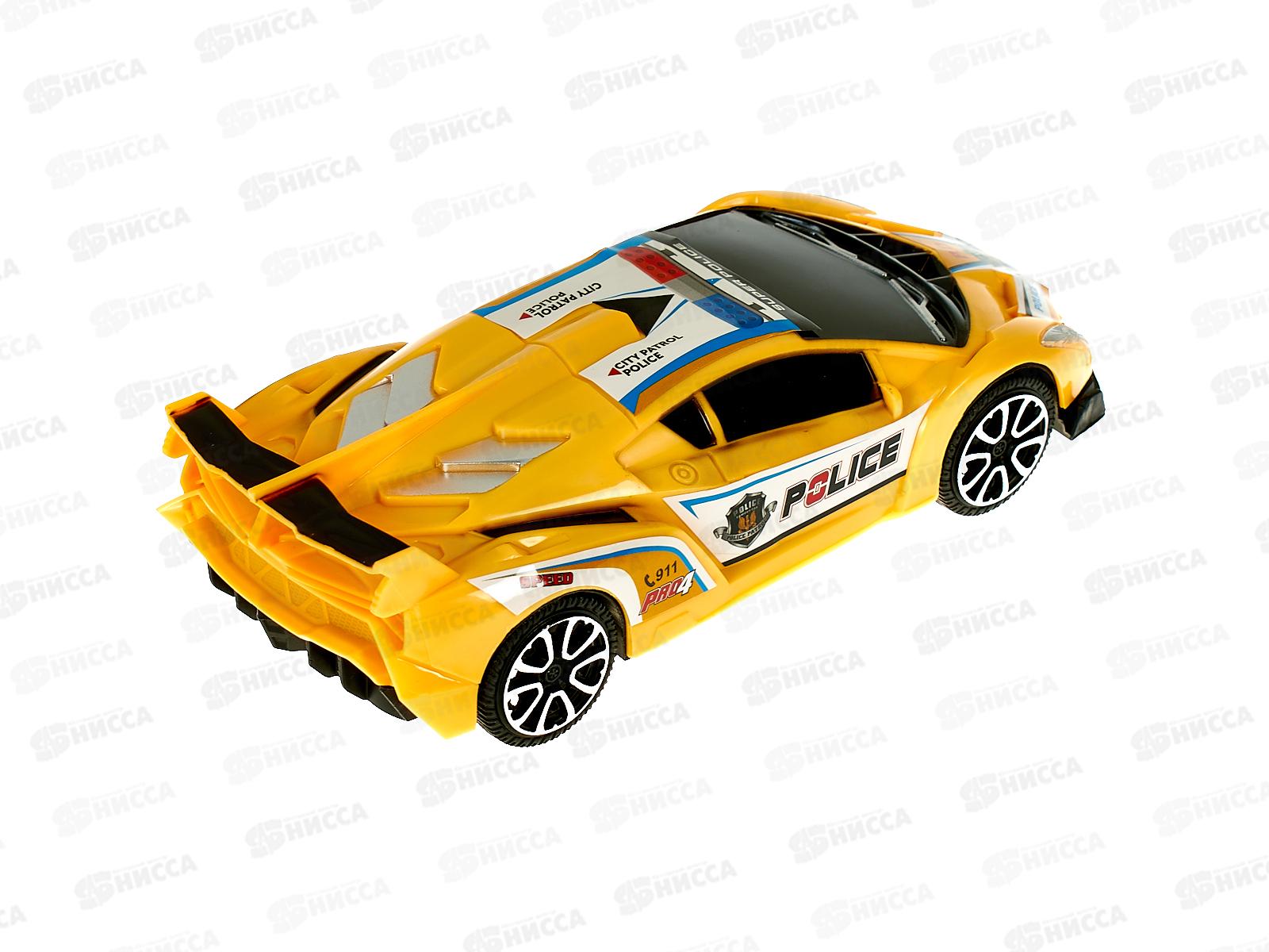 Машинка &quotПолиция&quot инерционная 2880417, в пакете 19,5*8*5см