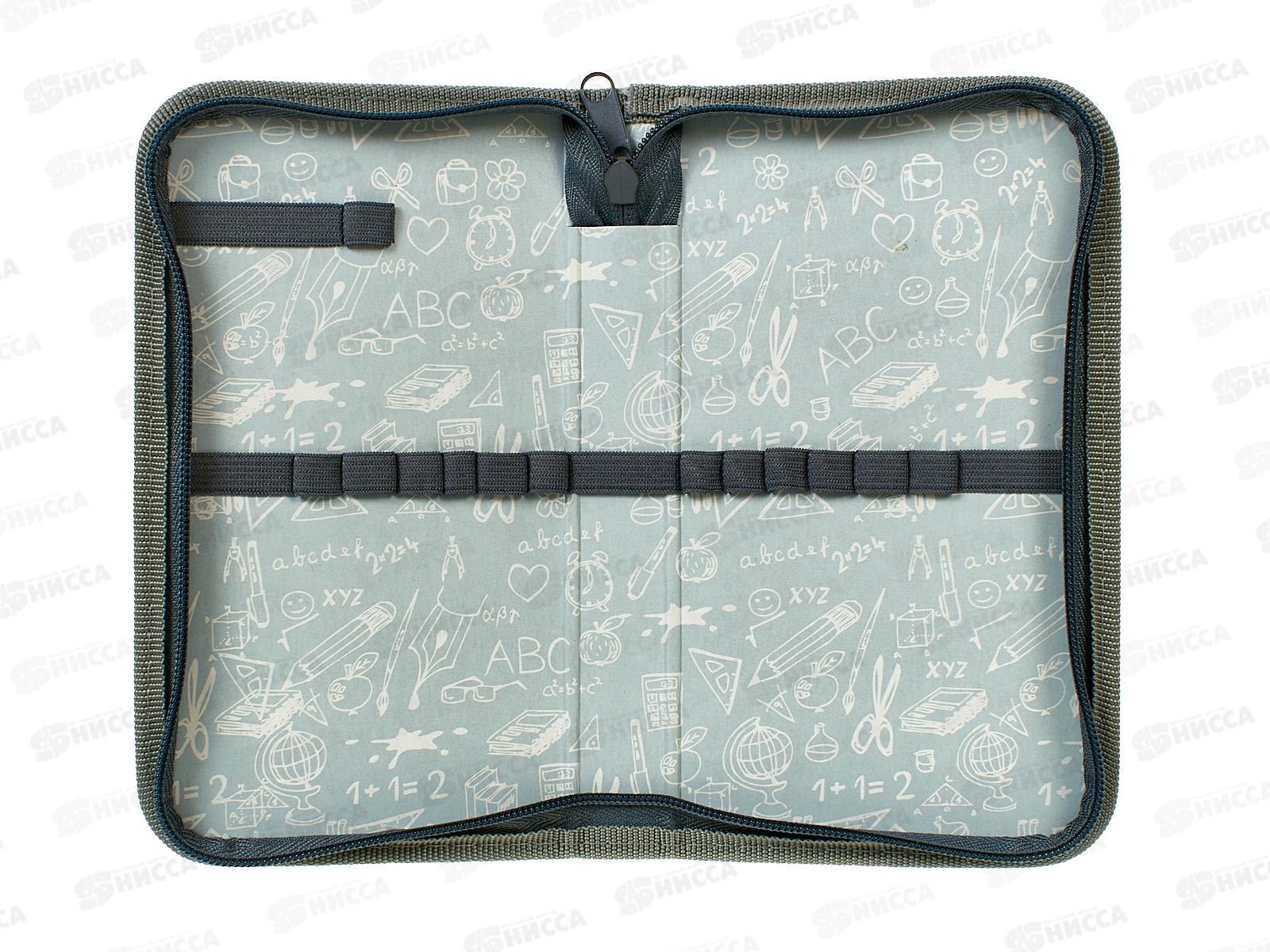 Пенал Lamark Трек 1отд., 115*205*30мм на молнии 0054 *24