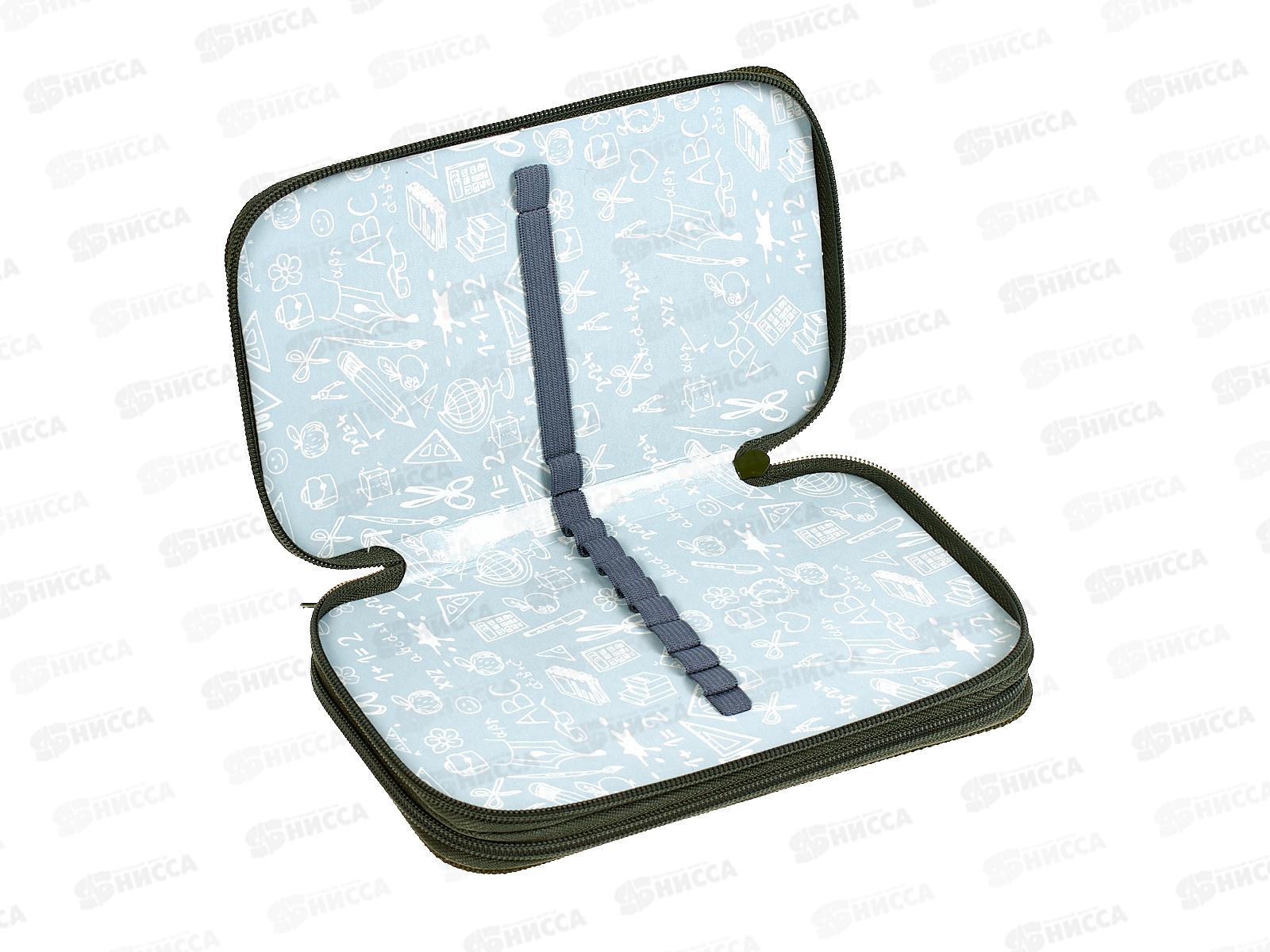 Пенал Lamark Football time 2отд., 125*205*40мм  0062 *24