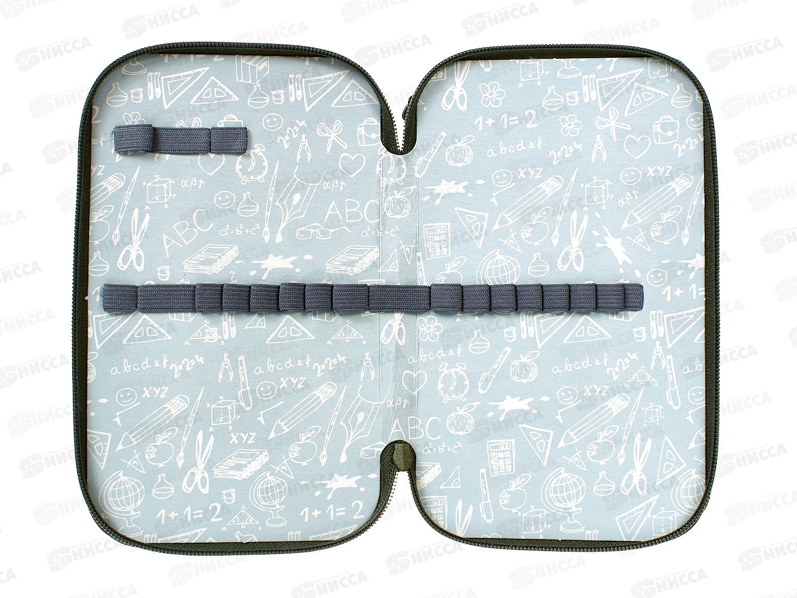 Пенал Lamark Football time 2отд., 125*205*40мм  0062 *24