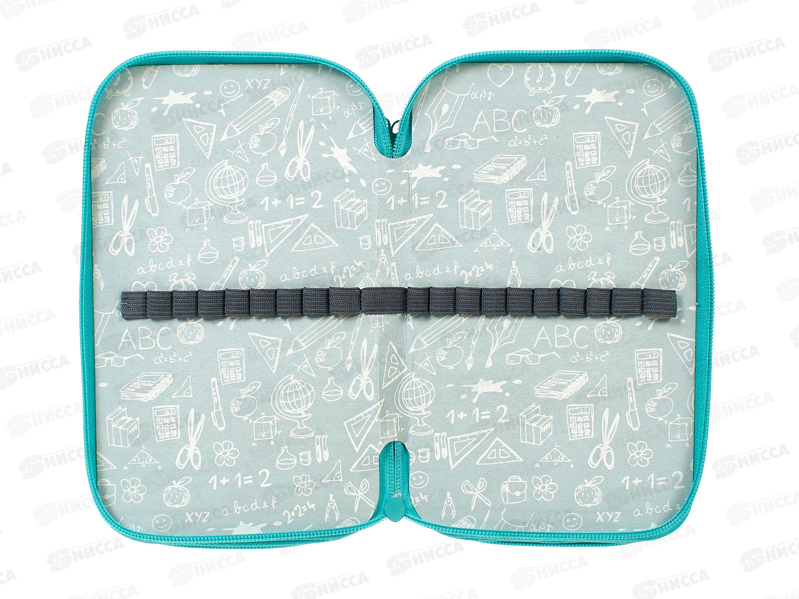 Пенал Lamark Sweet bouquet 3отд.,125*205*55мм. три молнии 0063 *24