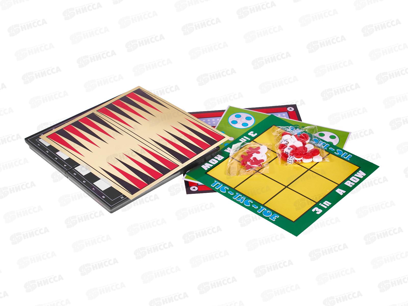 Шахматы 6 в 1 &quotИграем вместе&quot ZY1223897-R в/к