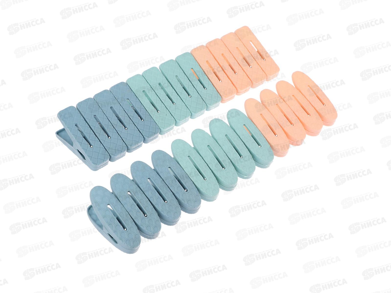 Прищепка пласт.12шт Vetta 453-086 г