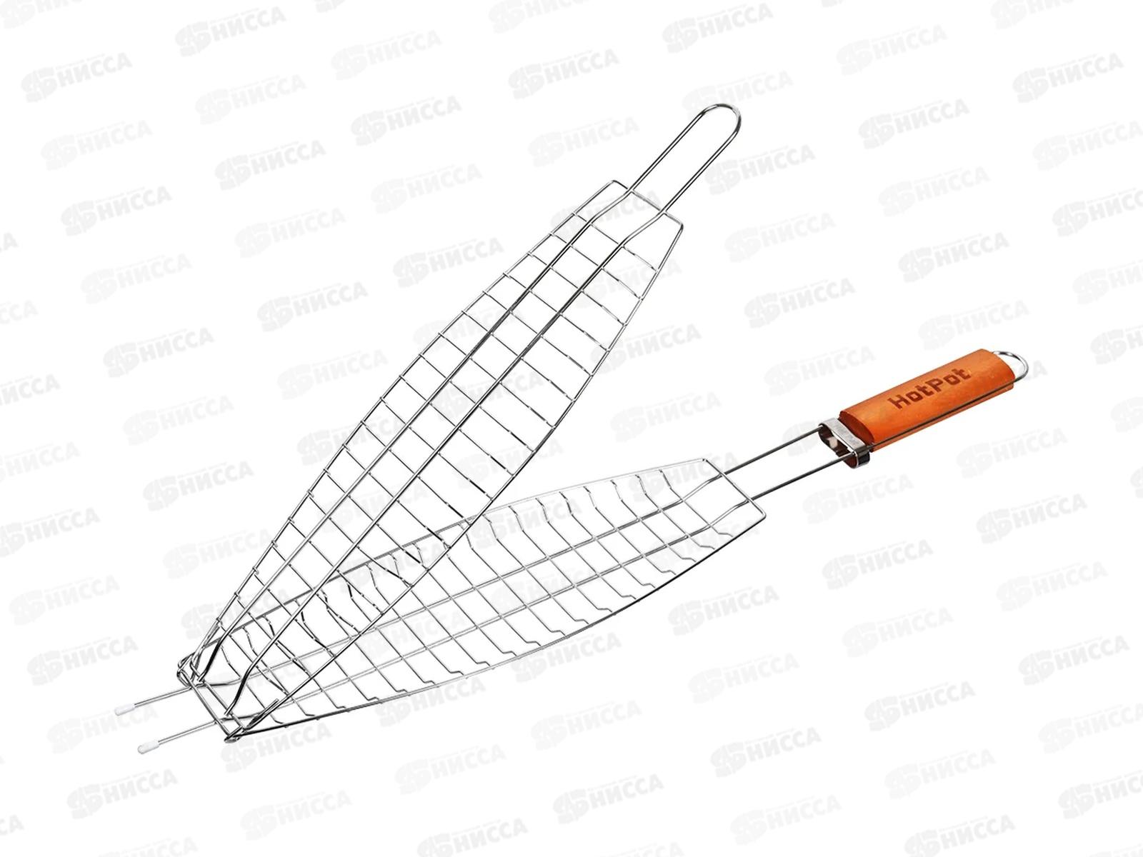 Решетка-гриль д/рыбы 60*36*12*4см Hot Pot *12 61340