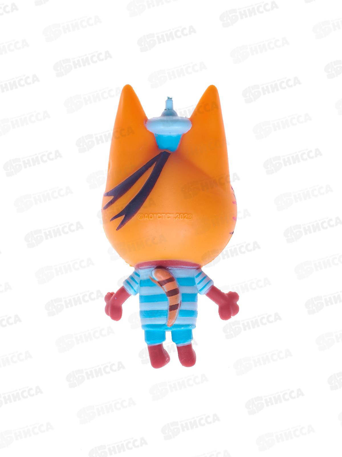 Тянучка Коржик Три Кота песок, TG-211019-1-CAT2-SD Супер Жим  *12