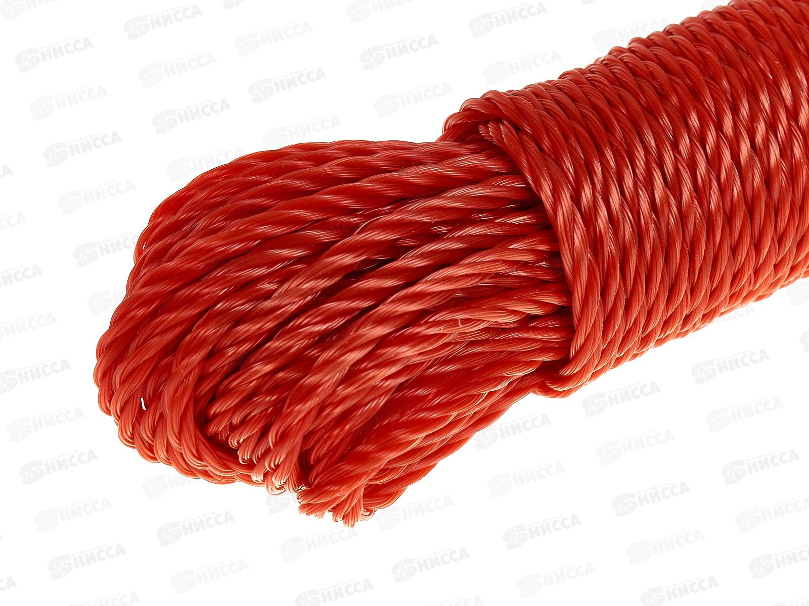 Веревка для одежды 15м*3мм полимер (047407) *300  Ж