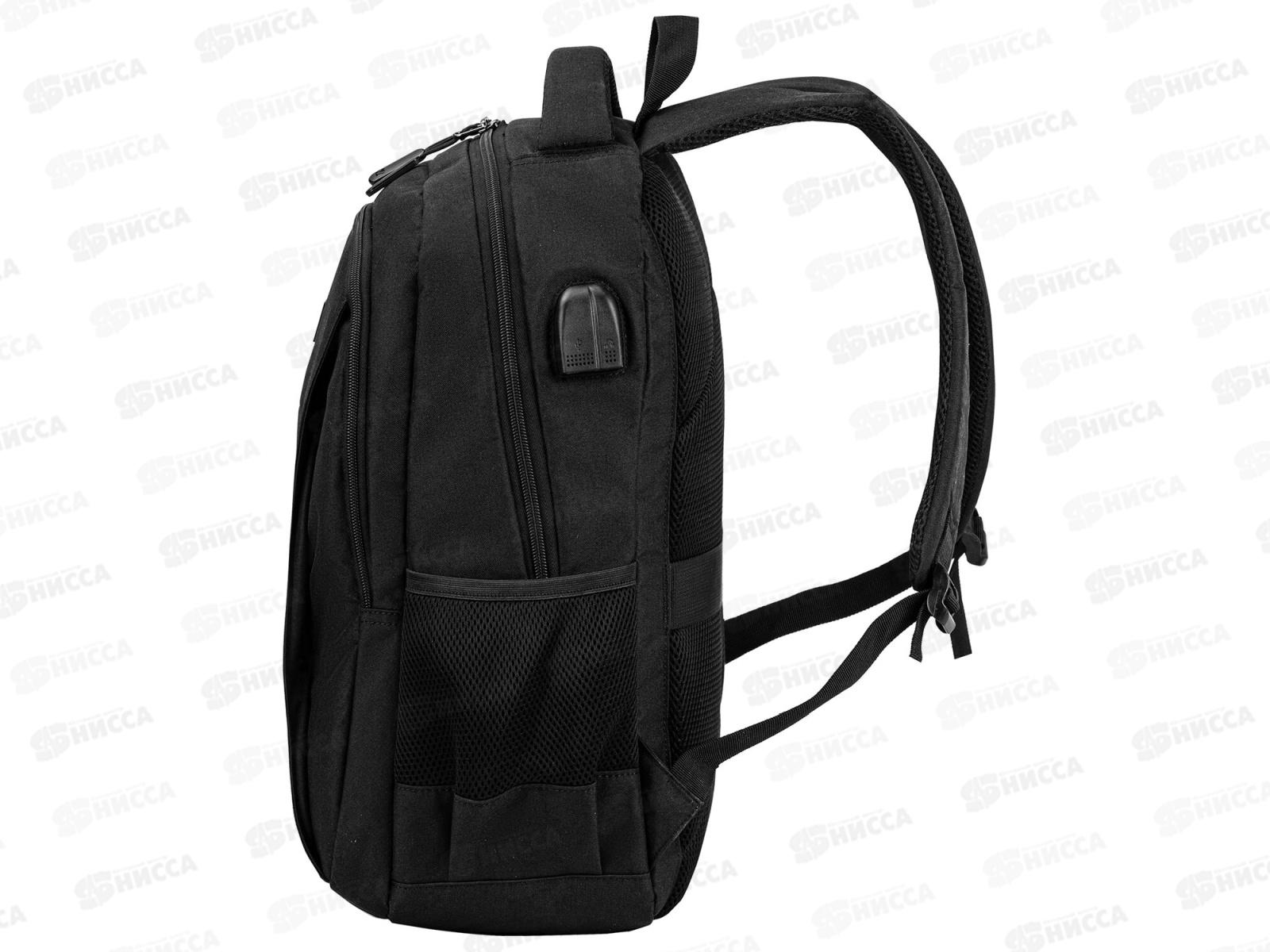 Рюкзак BRAU Urban, отд. д/ноутбука черный 46*31*18см, 270798