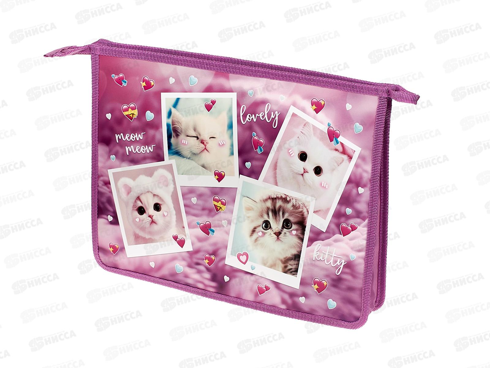 Папка д/тетр. ХАТ А4 1отд. Мяу-Стори, молн., 03036 *12