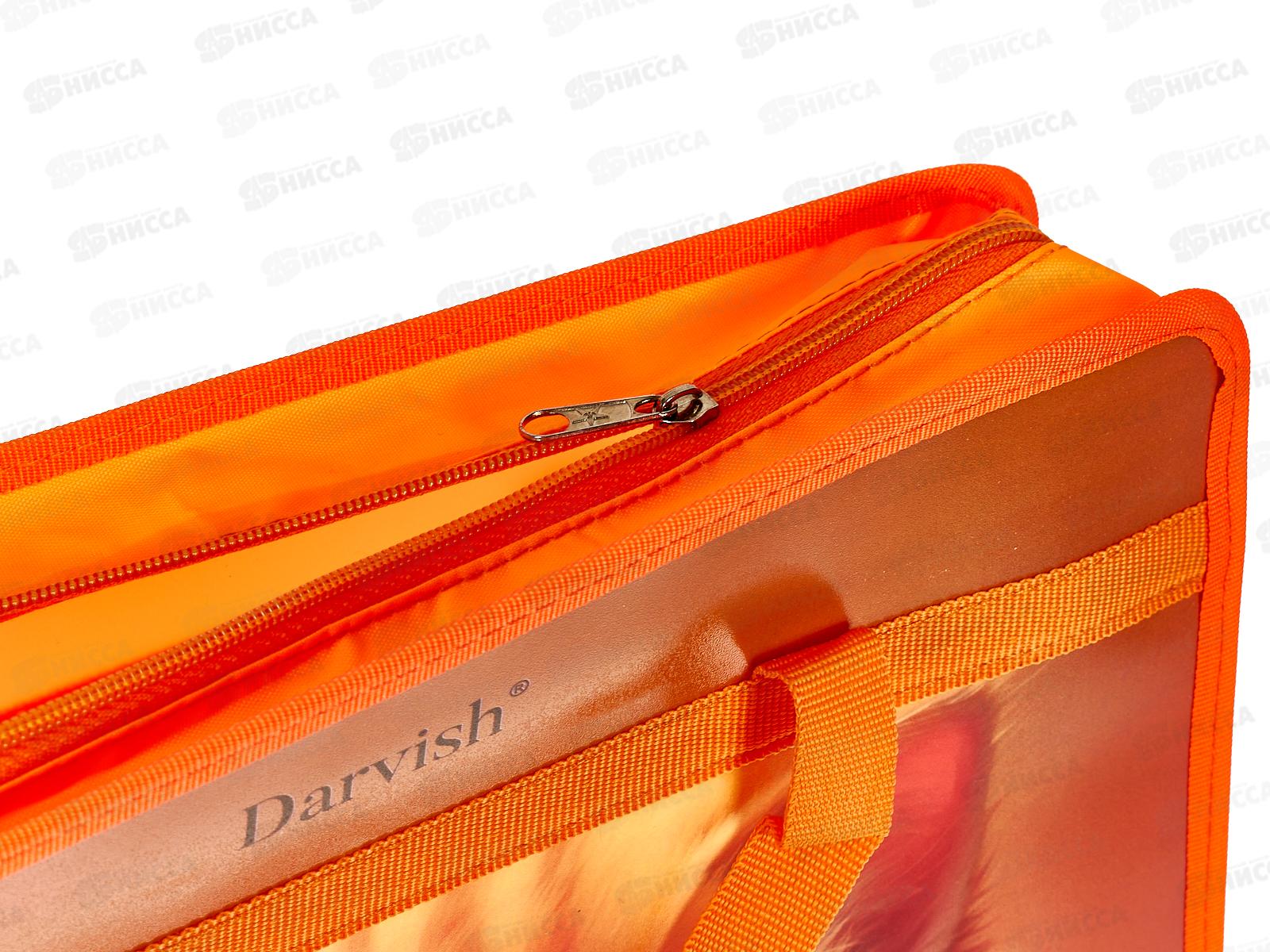 Папка дет. А4 с ручками Darvish Рыжий котенок DV-14113-15 *20