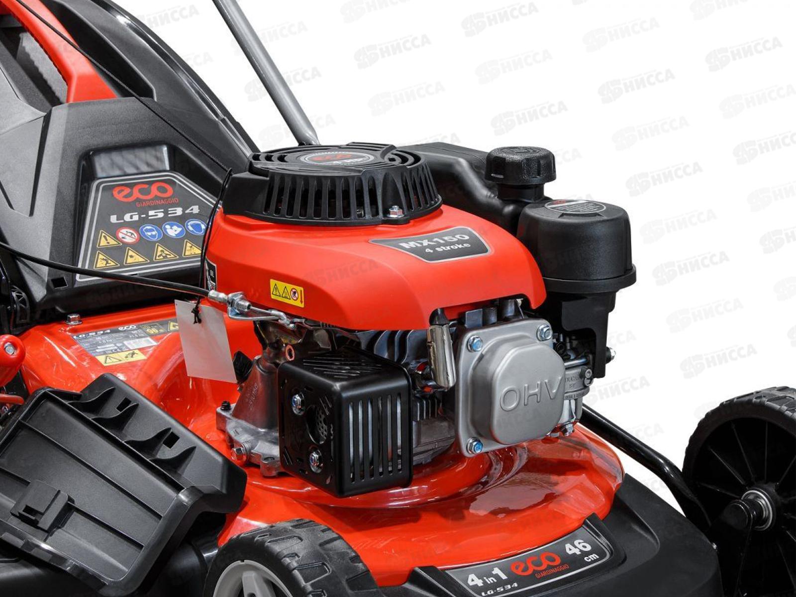 Газонокосилка бензиновая ECO LG-534